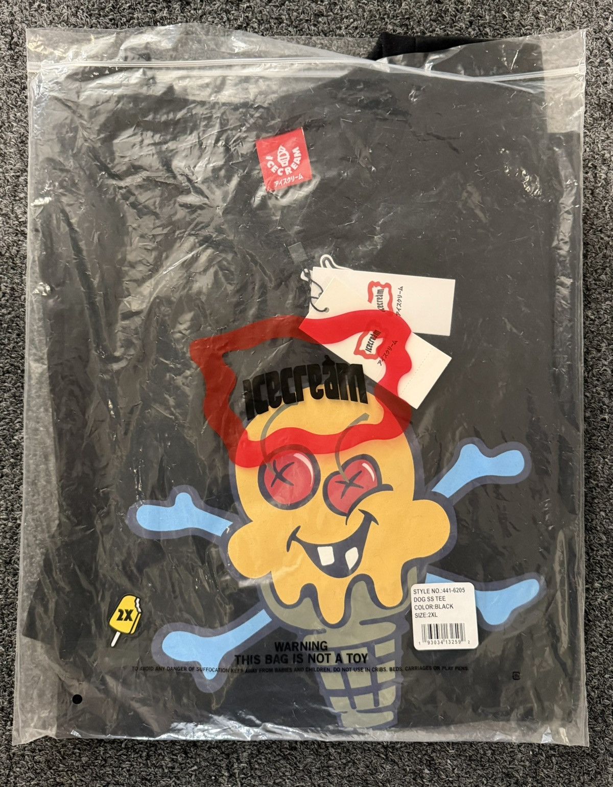 Icecream ICECREAM T/TEE SHIRT - LIMITED EDITION OG S/S TEE Size US XXL / EU 58 / 5 - 2 Thumbnail