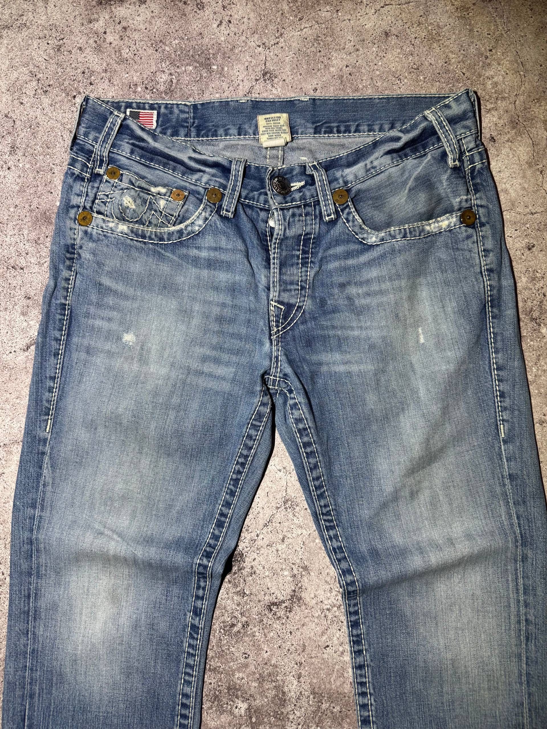 True Religion True Religion Vintage Blue Denim Streetwear Jeans Japanese Size US 34 / EU 50 - 8 Thumbnail