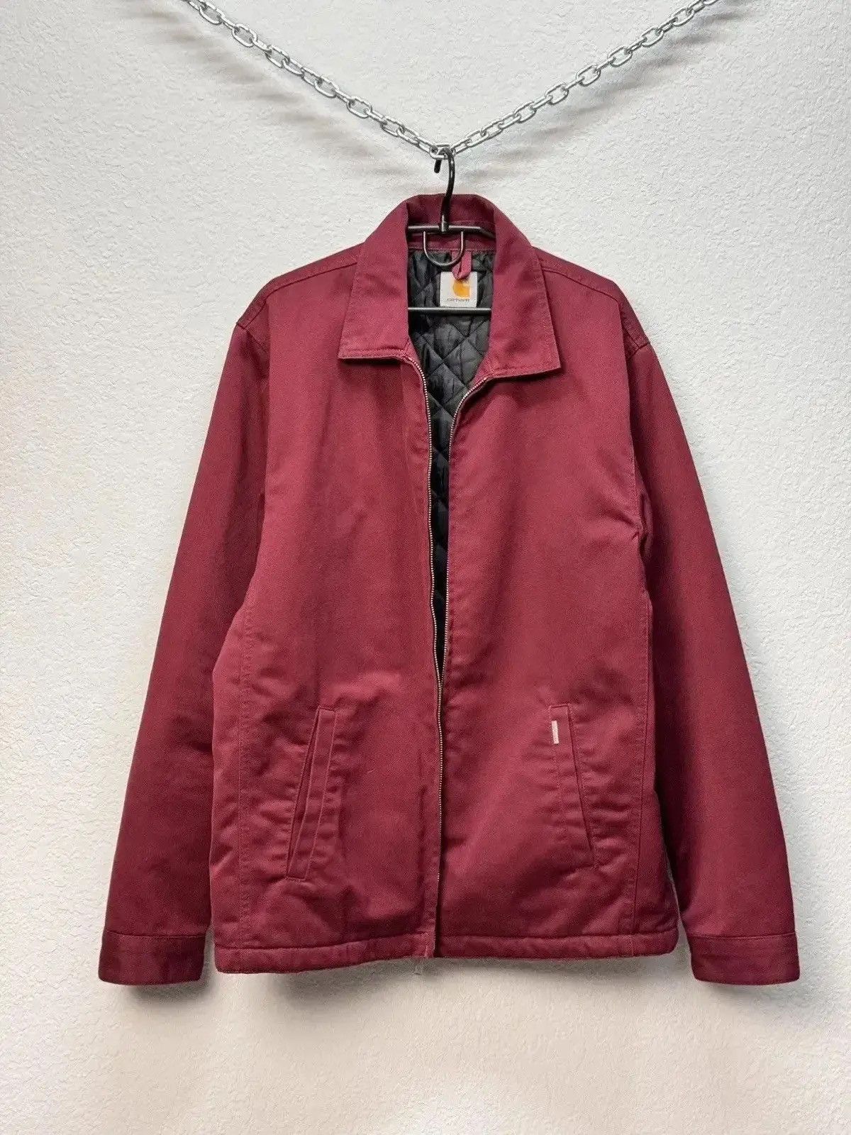 Carhartt × Carhartt Wip × Vintage Vintage Carhartt Jacket Red Arctic Vintage Work Coat Size US XL / EU 56 / 4 - 5 Thumbnail