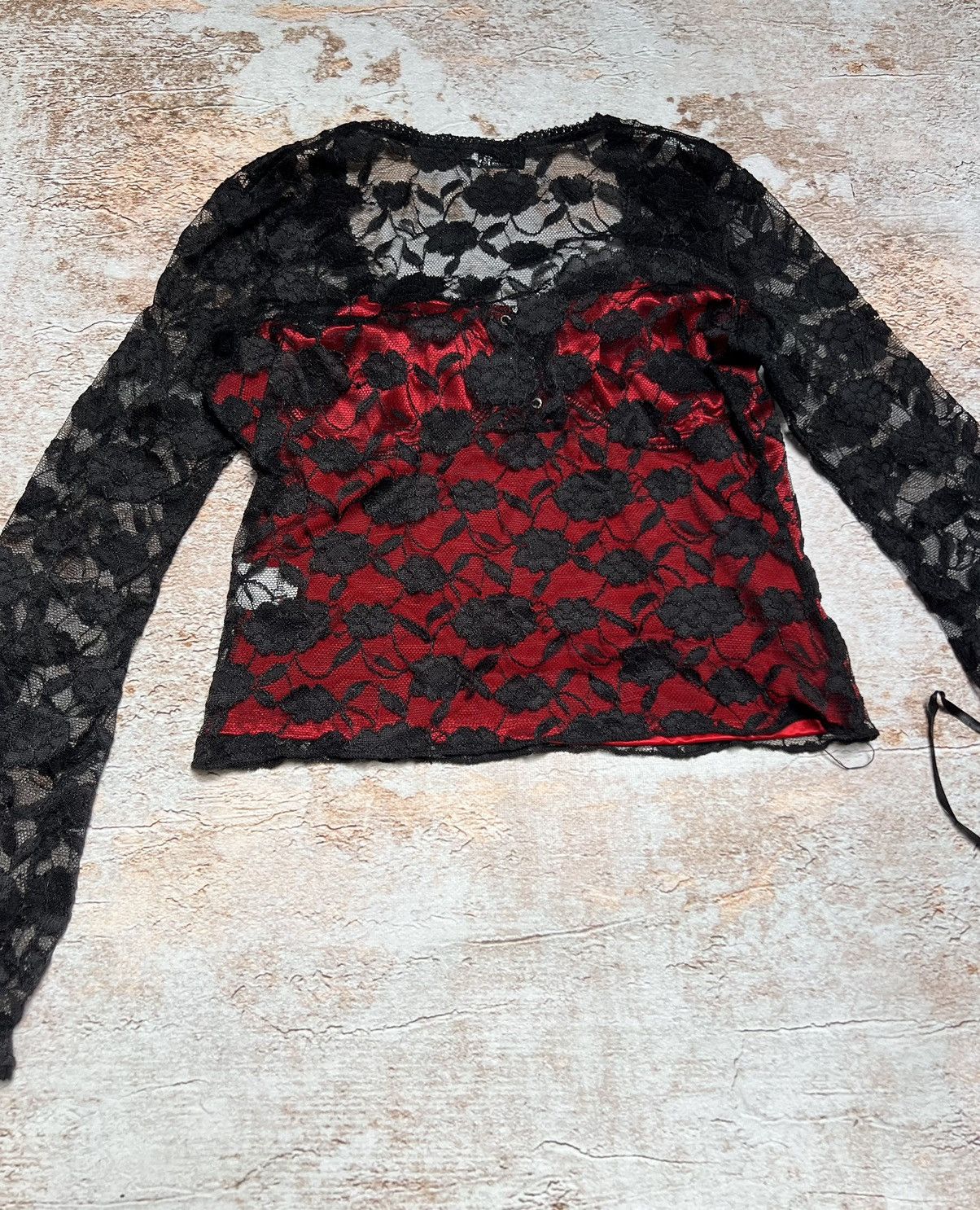 Seditionaries Vintage Japanese mesh corset long sleeve Size M / US 6-8 / IT 42-44 - 5 Thumbnail