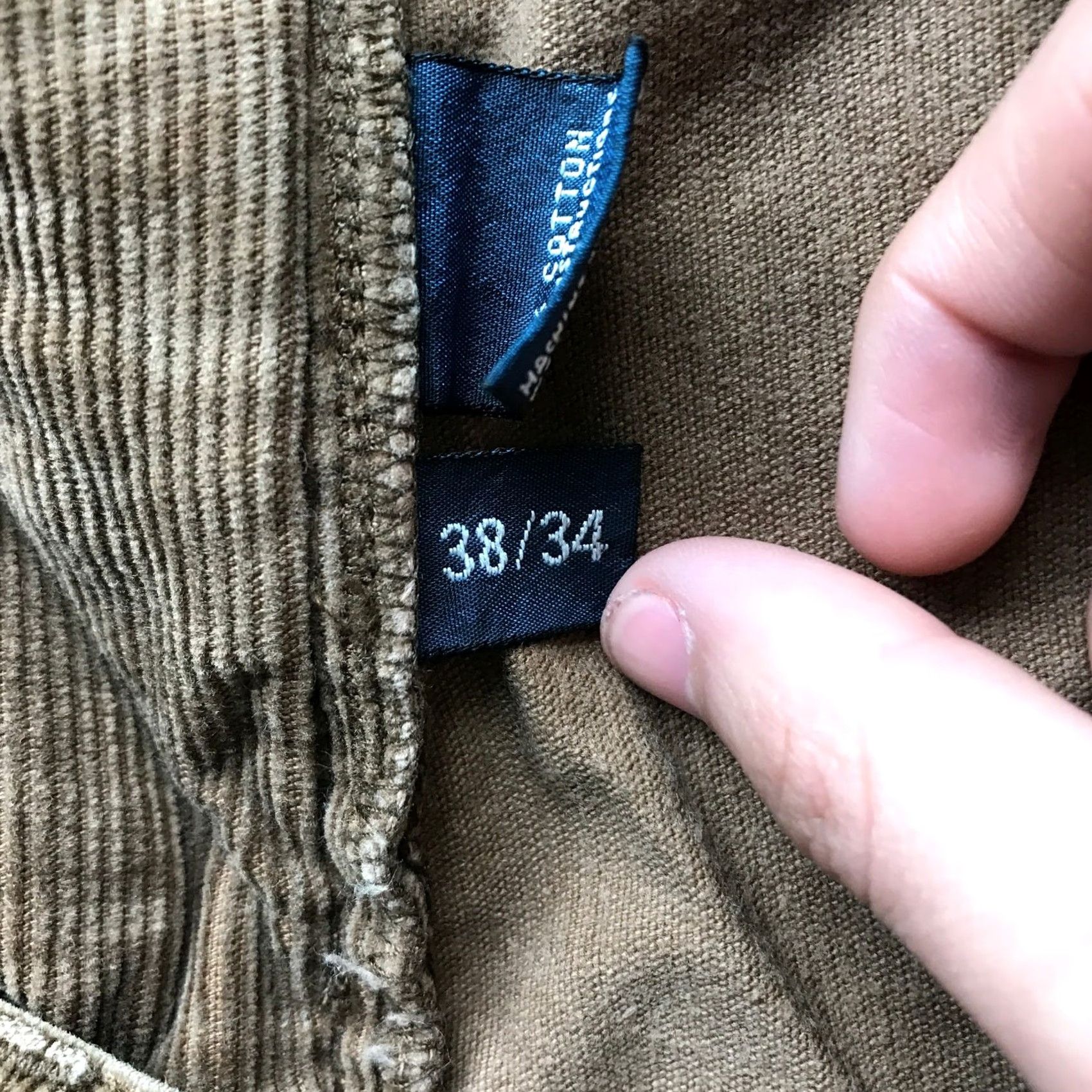 Polo Ralph Lauren VINTAGE Polo Ralph Lauren Corduroy Pants Mens 38x28 Straight Brown Size US M / EU 48-50 / 2 - 3 Thumbnail