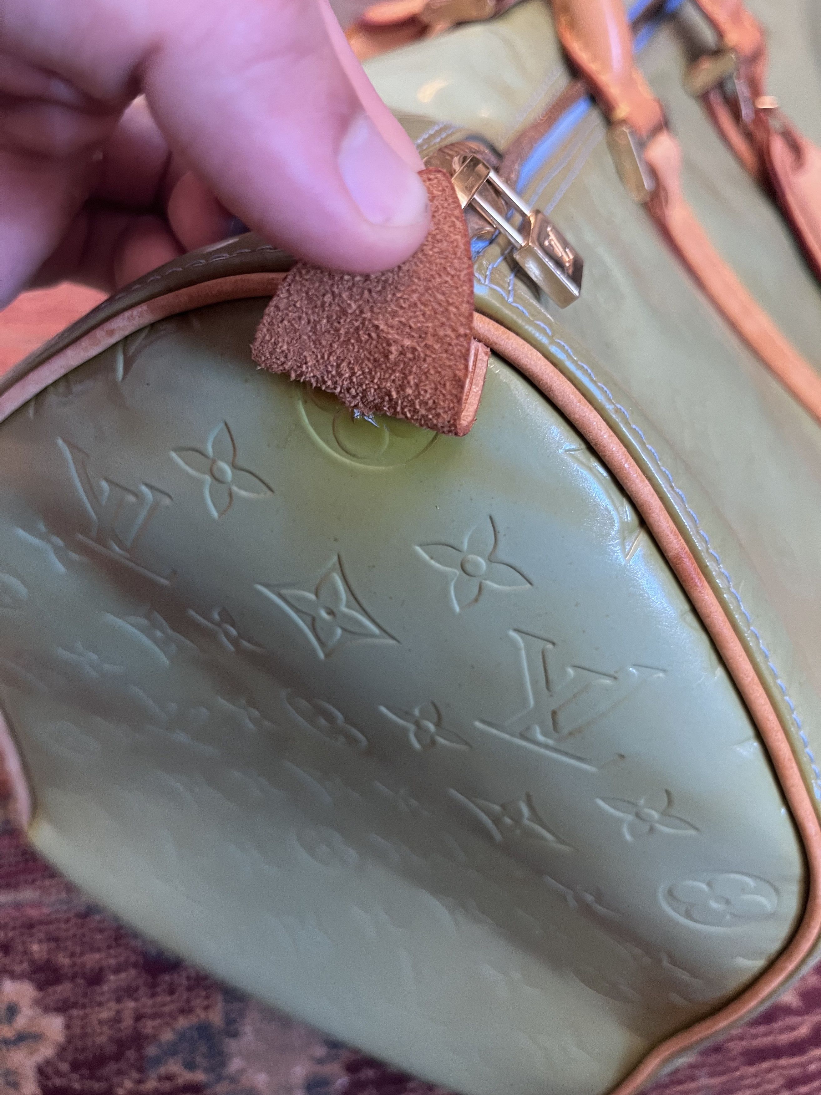 Louis Vuitton Louis Vuitton - Keepall 50 Monogram Vernis Leather Preloved Size ONE SIZE - 6 Thumbnail