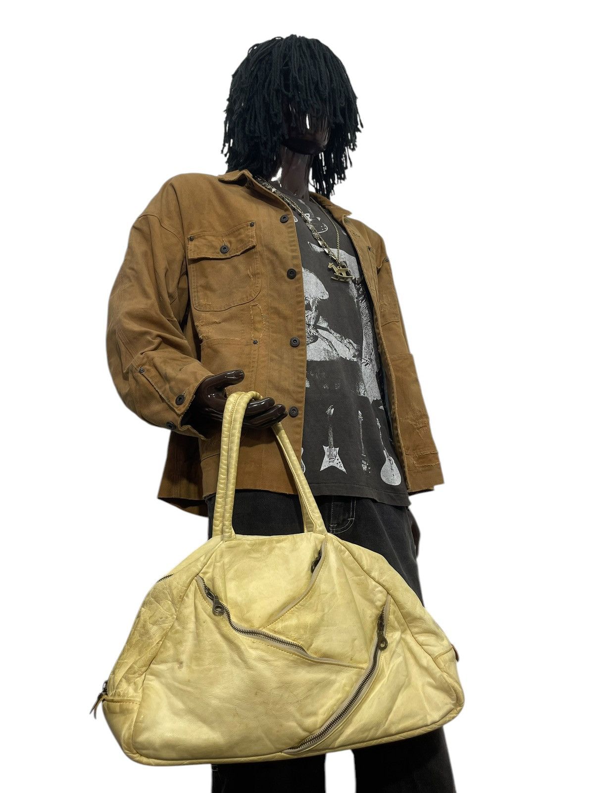 Jas MB Full Leather Jas MB Handmade East West Bag 1🟩8 Size ONE SIZE - 4 Thumbnail