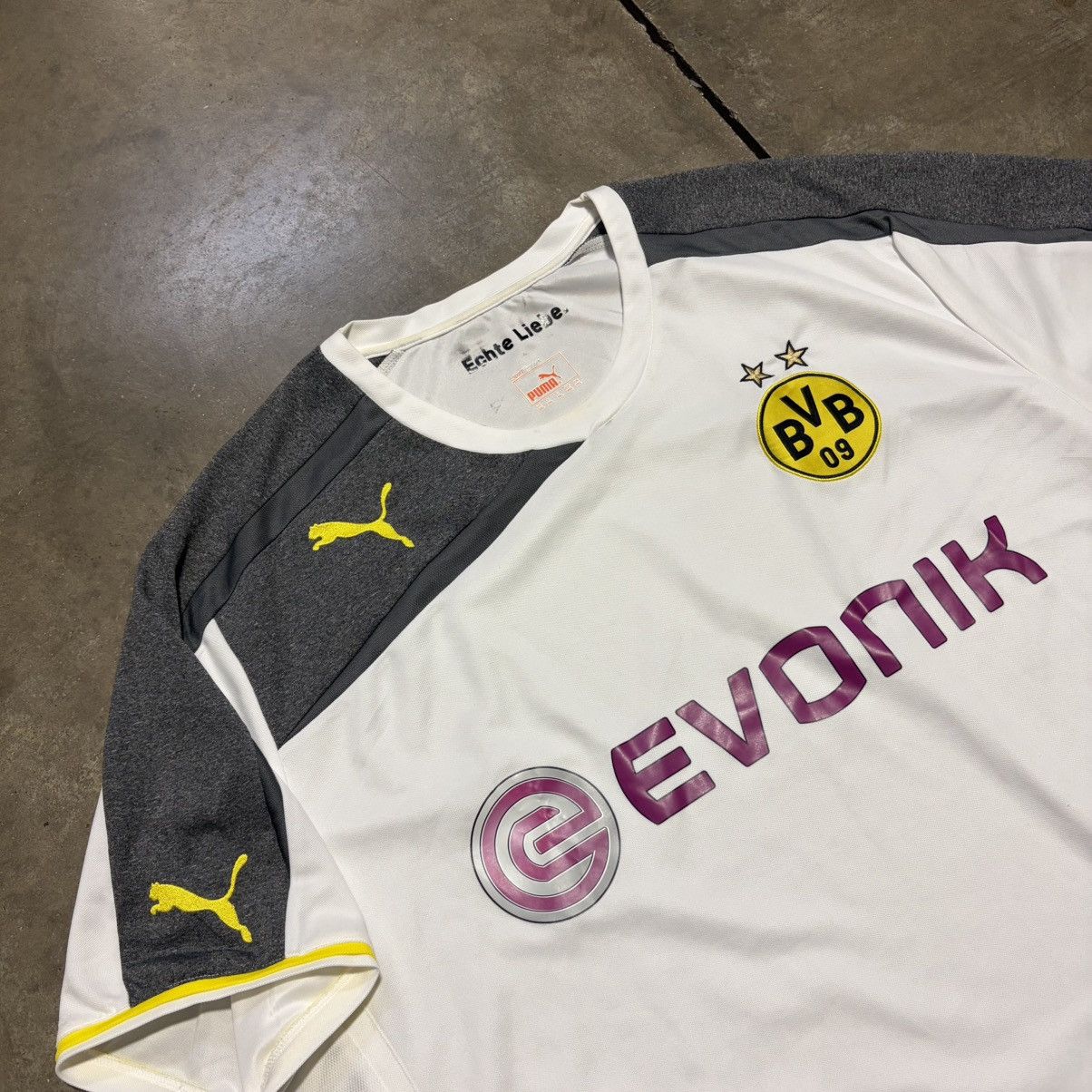 Puma Borussia Dortmund Puma Soccer Jersey Third Alternate 2013-15 Size US XXL / EU 58 / 5 - 5 Thumbnail