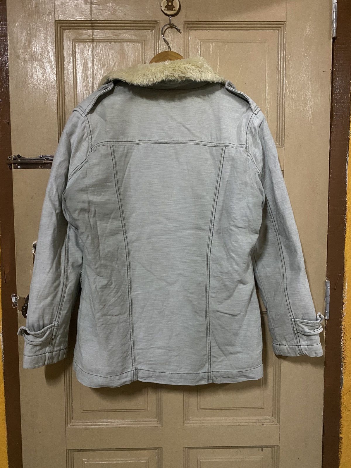 Wrangler Vintage Wrangler Wrang Coat Sherpa-Lined Western Ranchwear Size US S / EU 44-46 / 1 - 9 Thumbnail