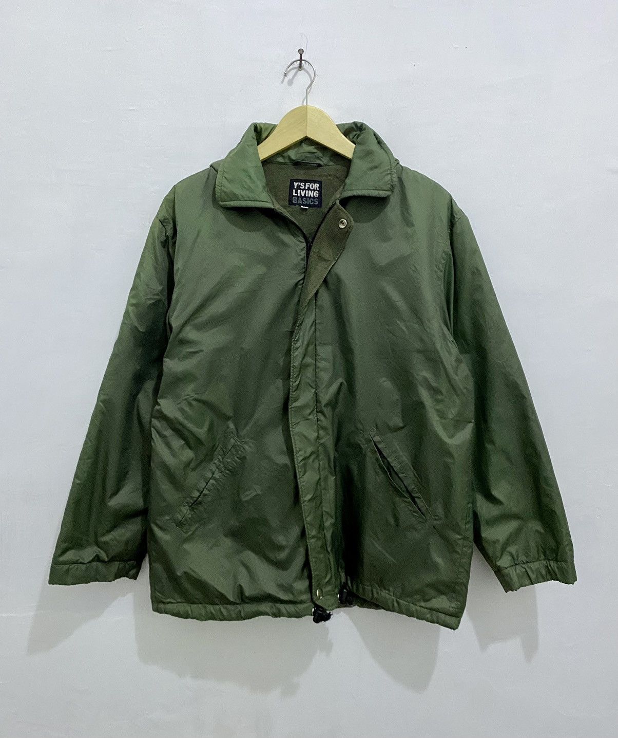 Yohji Yamamoto AW04 Yohji Yamamoto Heavy Wool Backzip Jacket