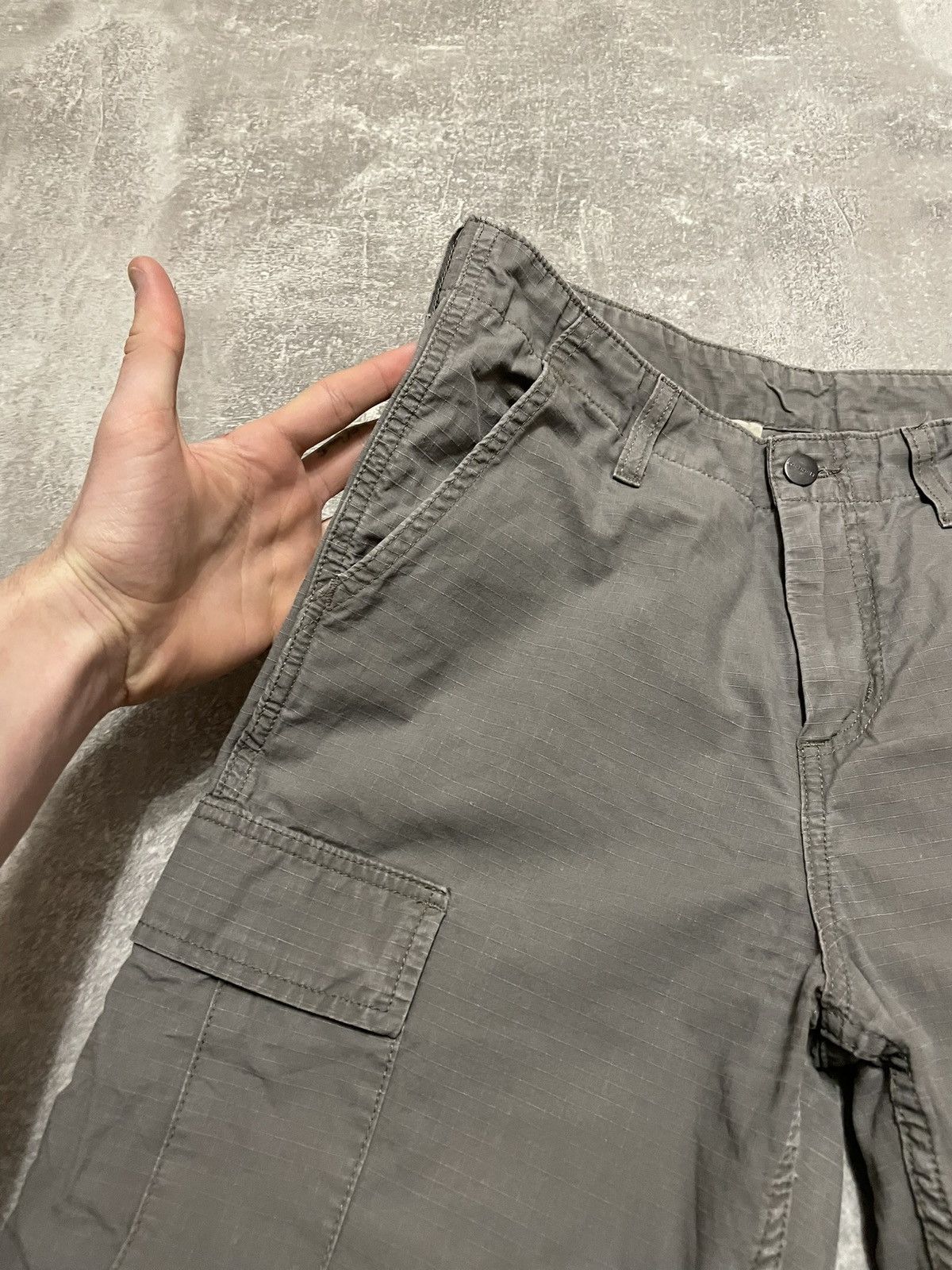 Carhartt × Carhartt Wip × Vintage Vintage Carhartt Cargo Regular Pants 29/32 Size US 29 - 8 Thumbnail