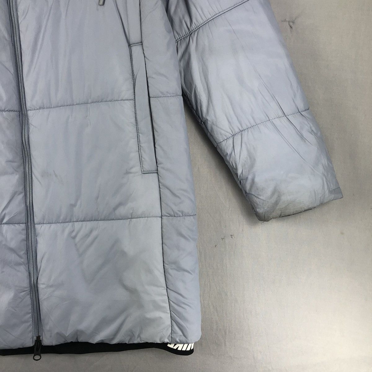 Nike Nike Puffer Jacket Hoodie for Women Size XS / US 0-2 / IT 36-38 - 3 Thumbnail