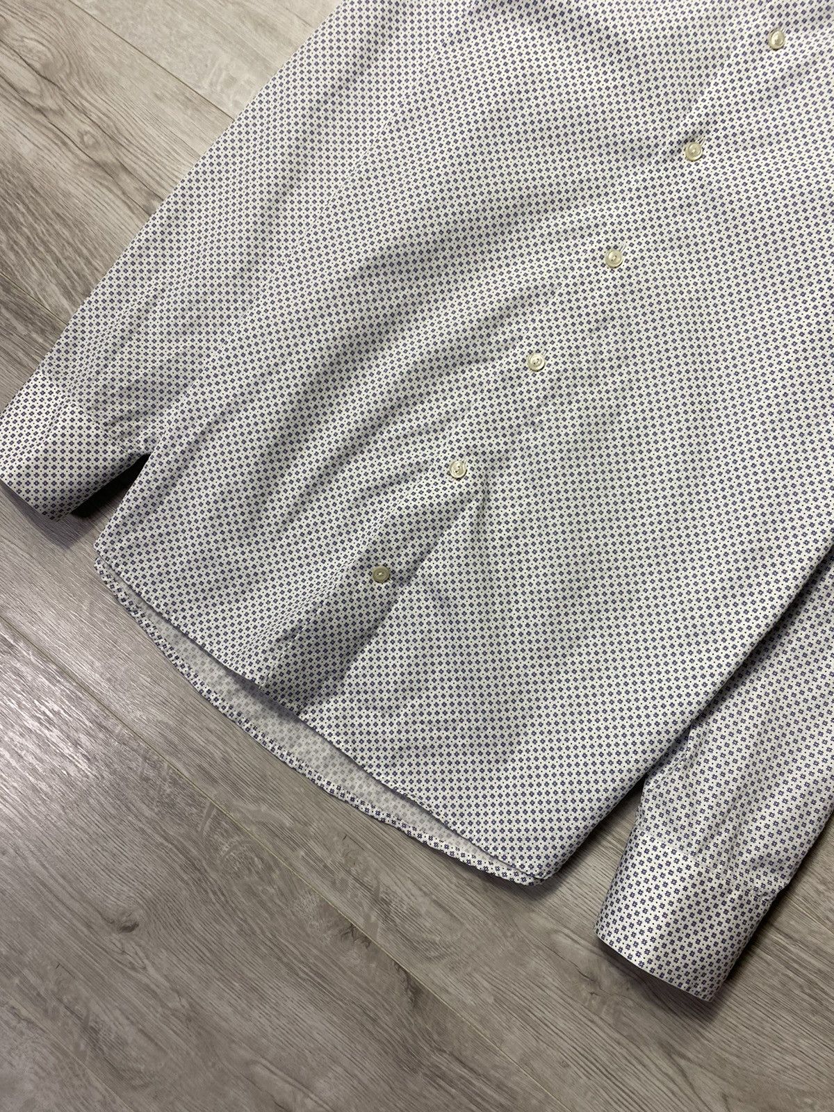 Eton Eton Button Up Long Sleeve Shirt All Over Printed Size US L / EU 52-54 / 3 - 3 Thumbnail