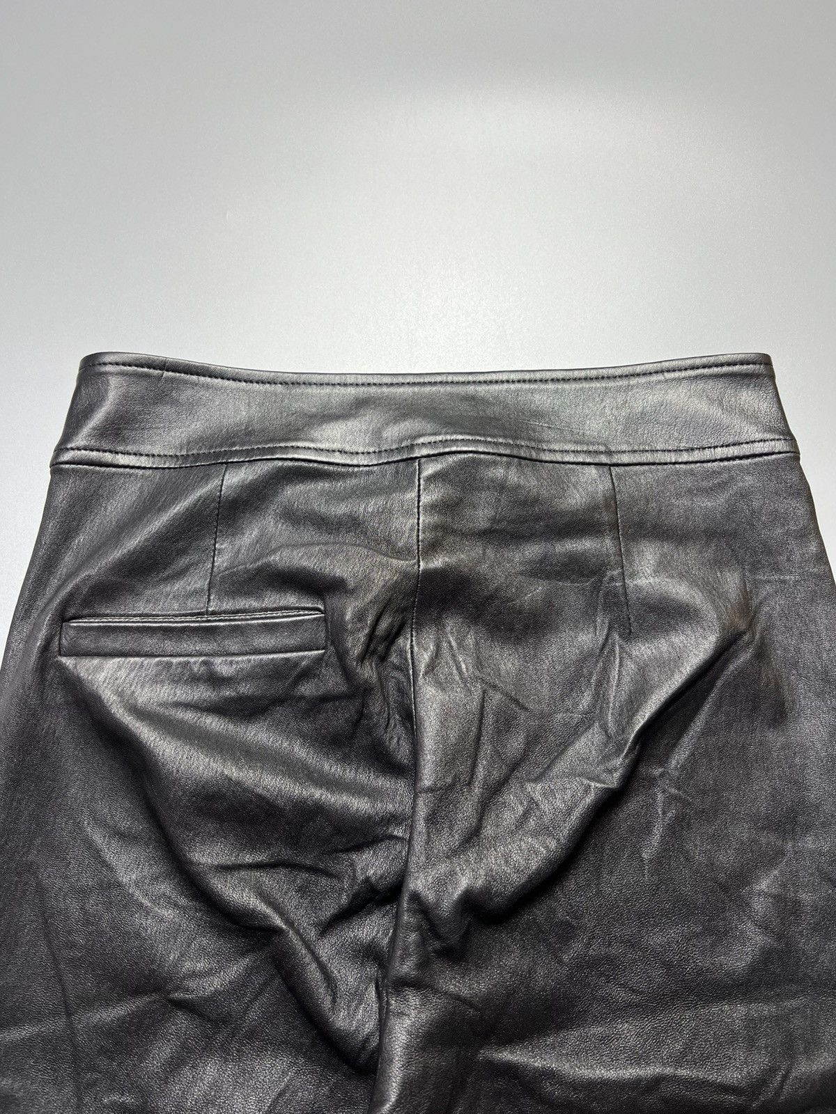 Designer × Isabel Marant Isabel Marant - Slit Ankle Leather - Pants Size 25" / US 0 / IT 36 - 7 Thumbnail