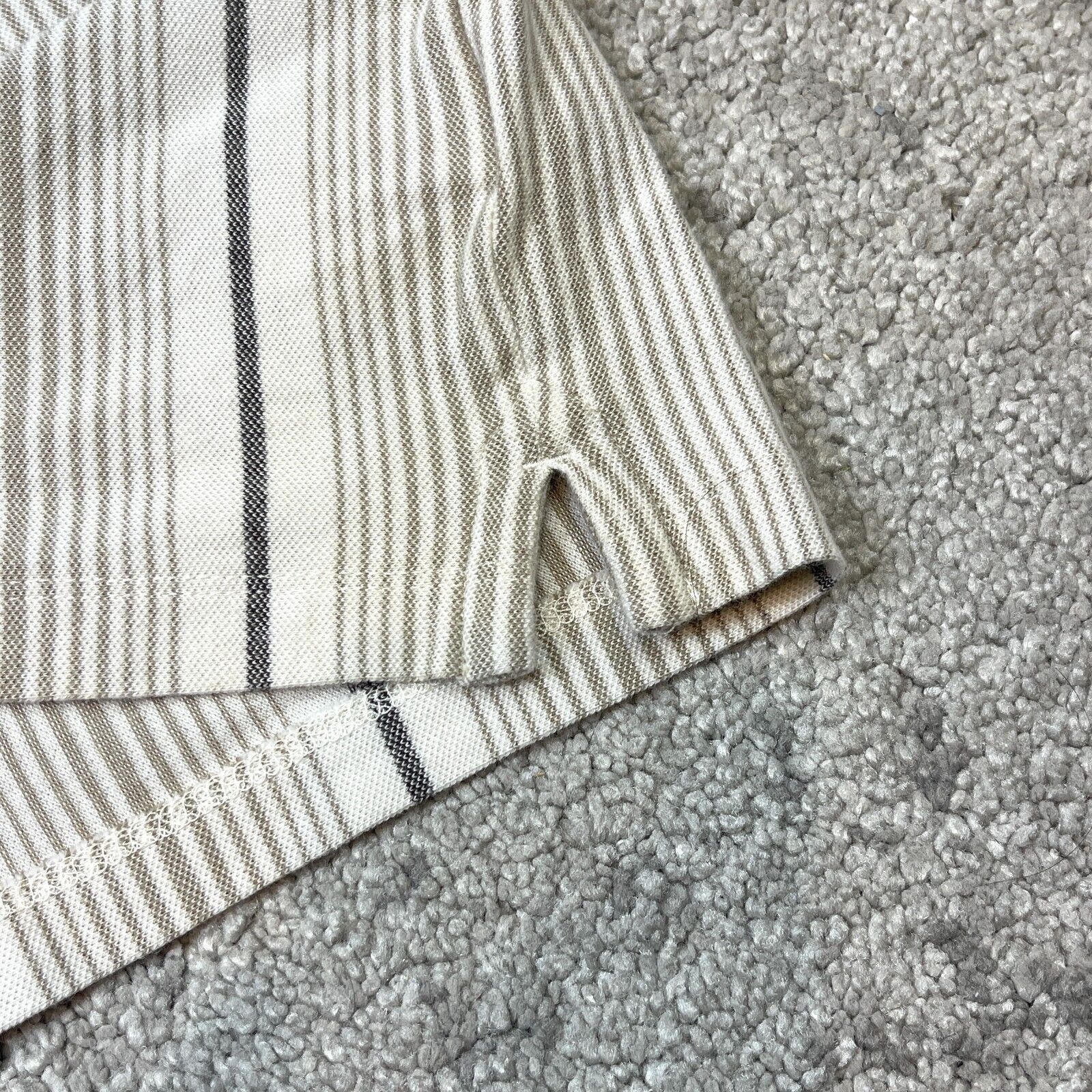 Express Express Mens Vertical Striped Polo short sleeve Shirt Size US L / EU 52-54 / 3 - 2 Thumbnail