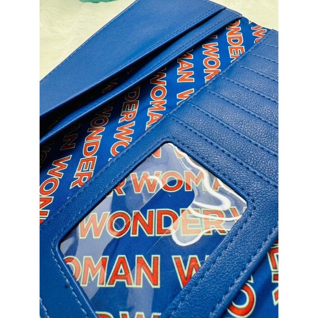 Disney Loungefly DC Wonder Woman Lasso of Truth Cosplay Trifold Wal Size ONE SIZE - 4 Thumbnail