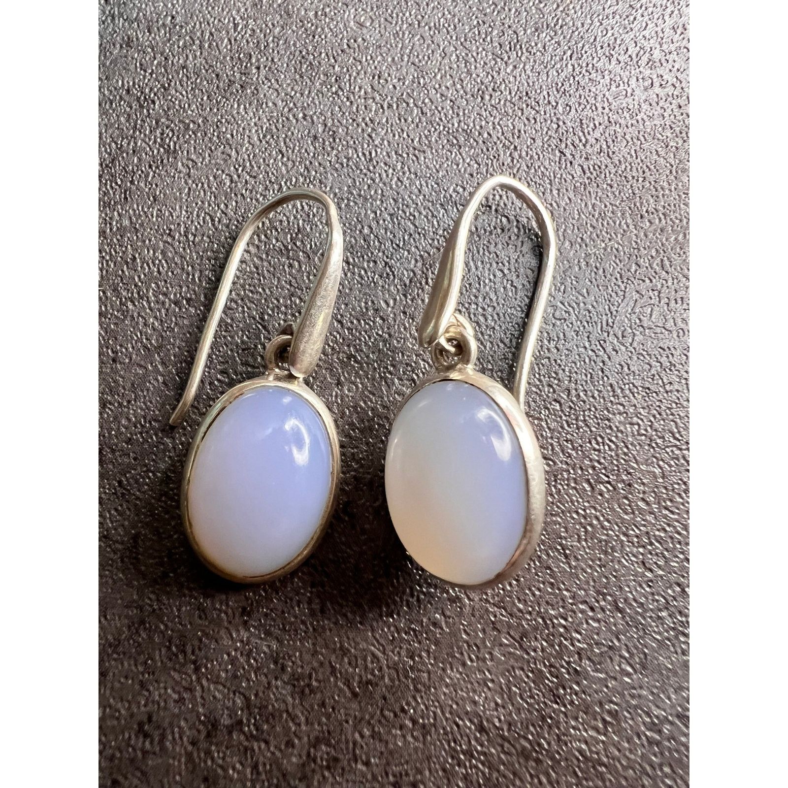 Other NEW Blue chalcedony sterling silver drop earrings 4.85 grams Size ONE SIZE - 1 Thumbnail