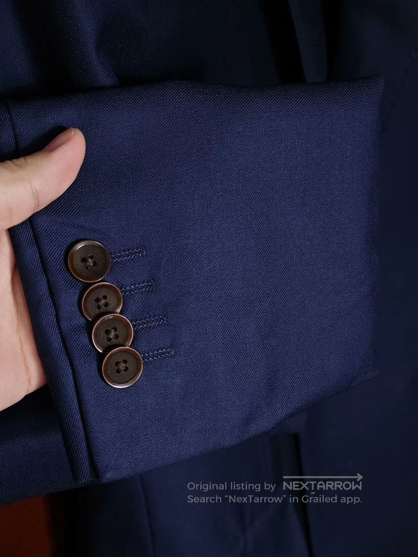Japanese Brand Bower Roebuck Wool Blend Suit Jacket. Size US M / EU 48-50 / 2 - 4 Thumbnail