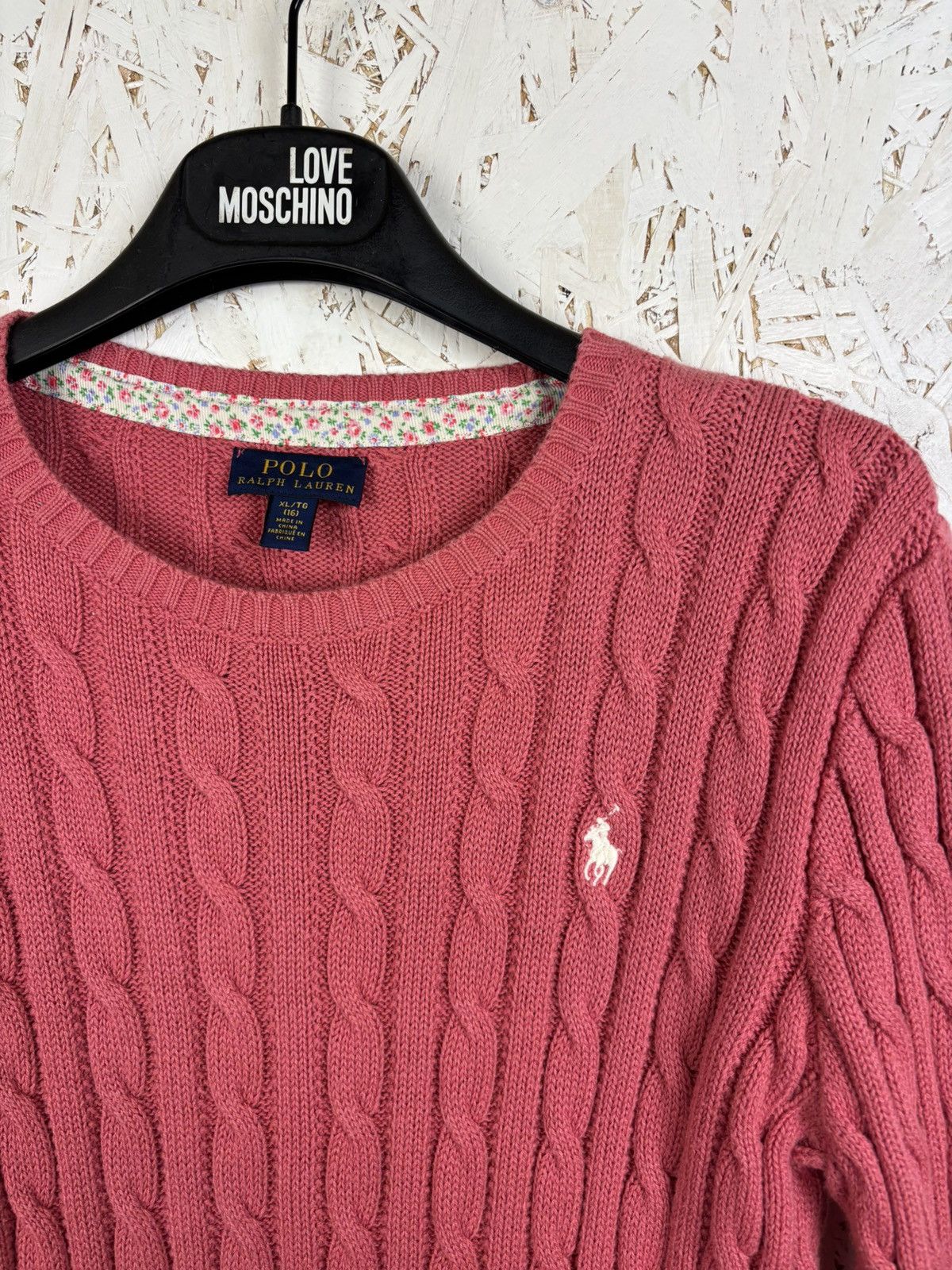 Polo Ralph Lauren Polo By Ralph Lauren Iconic Cable Knit Sweater XL Youth Size S / US 4 / IT 40 - 2 Thumbnail