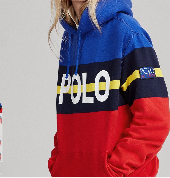 Polo Ralph Lauren Polo Ralph Lauren Hi tech Striped Fleece Hoodie Pullover Size US XL / EU 56 / 4 - 3 Thumbnail