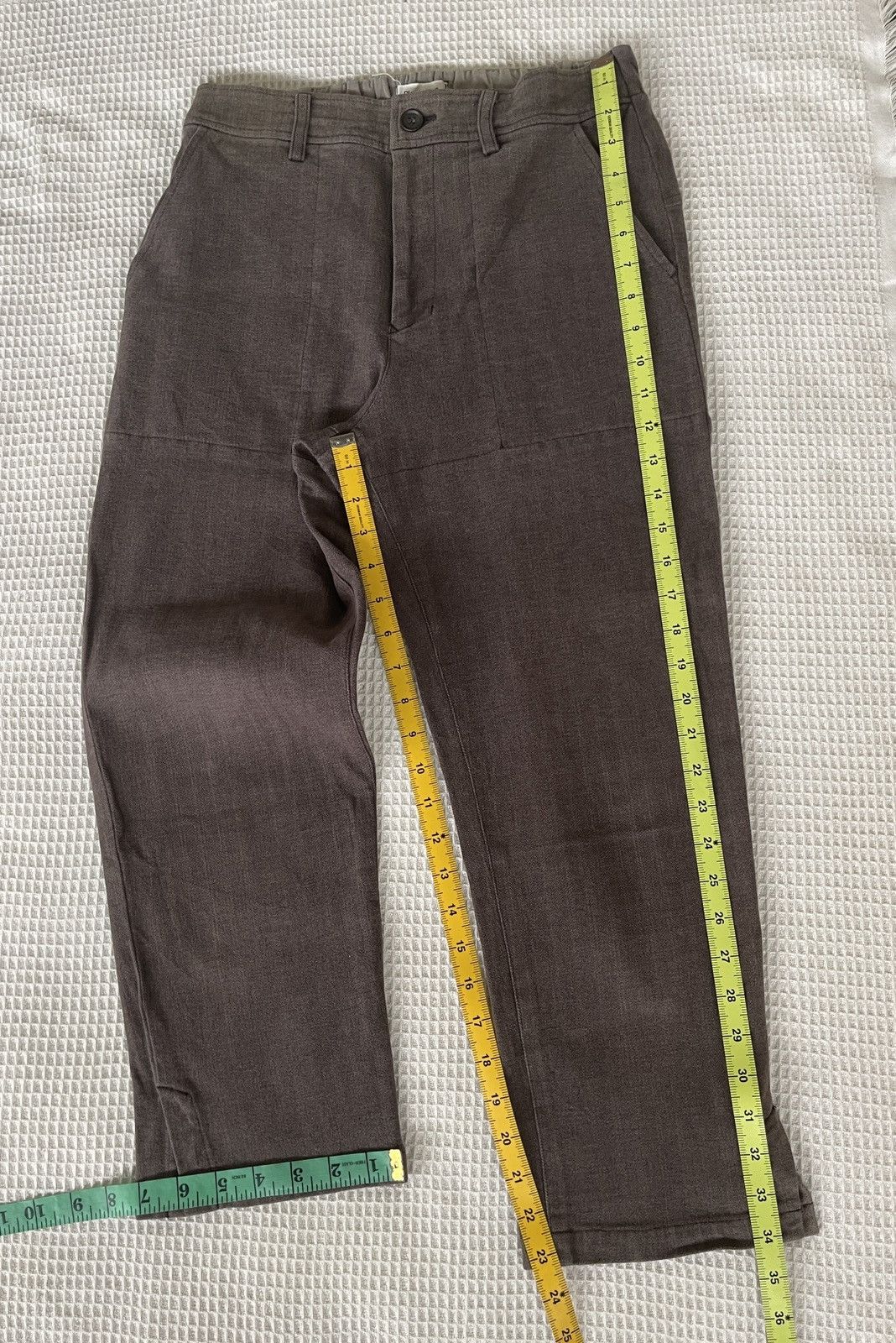 Pleats Please Issey Miyake Vintage 90s🔥Issey Miyake Plantation🔥Fatigue Baker Pants Size US 28 / EU 44 - 10 Thumbnail