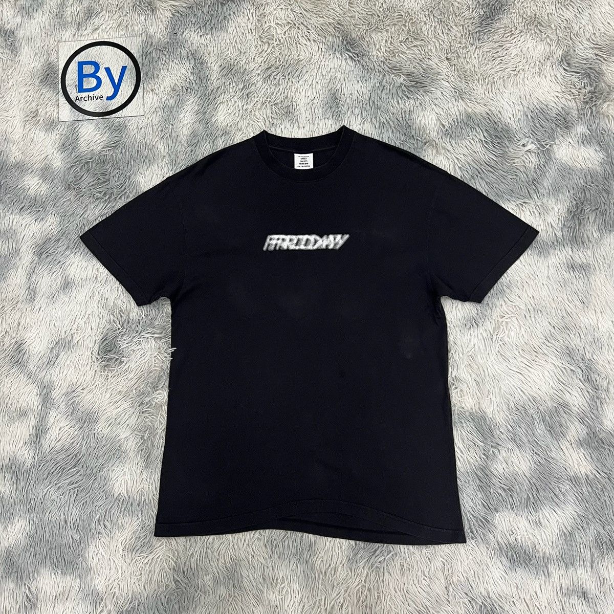 【VETEMENTS】Ficken 3000 Printed T-shirt【即発送】 VETEMENTS】Ficken 3000 Printed T-shirt【即発送】 (VETEMENTS