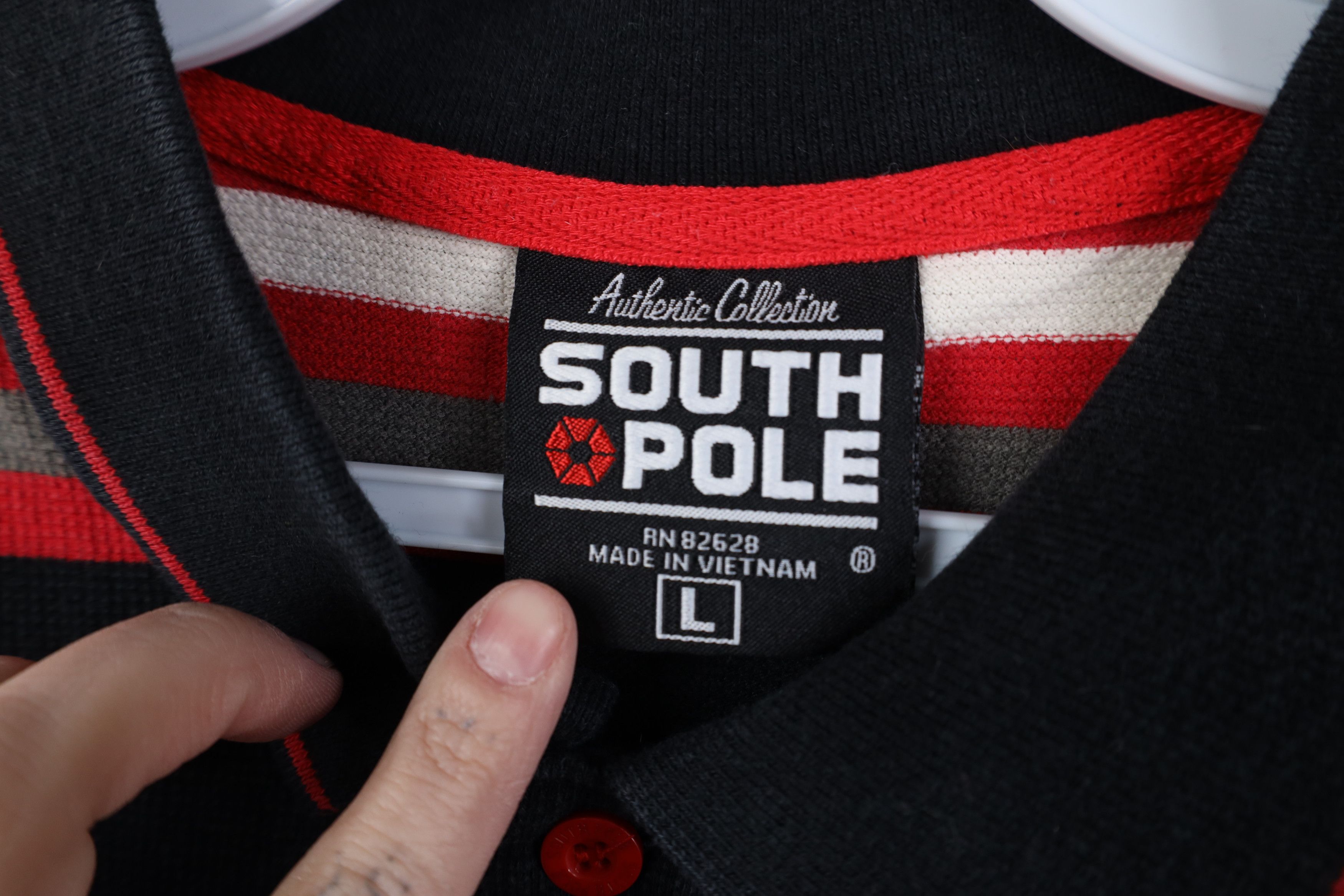 Southpole Vintage 90s Y2K Southpole Thermal Waffle Knit Golf Polo Size US L / EU 52-54 / 3 - 7 Thumbnail