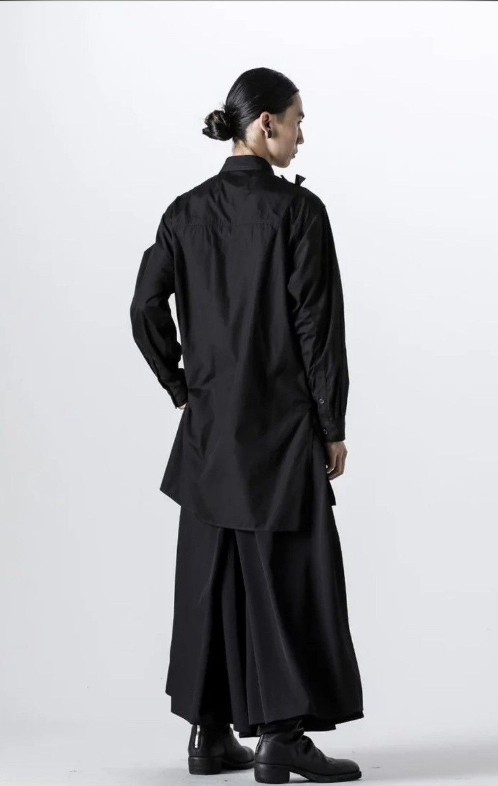 Yohji Yamamoto Yohji Yamamoto Pour Homme AW16 wool Hakama Pants Size US 32 / EU 48 - 10 Thumbnail