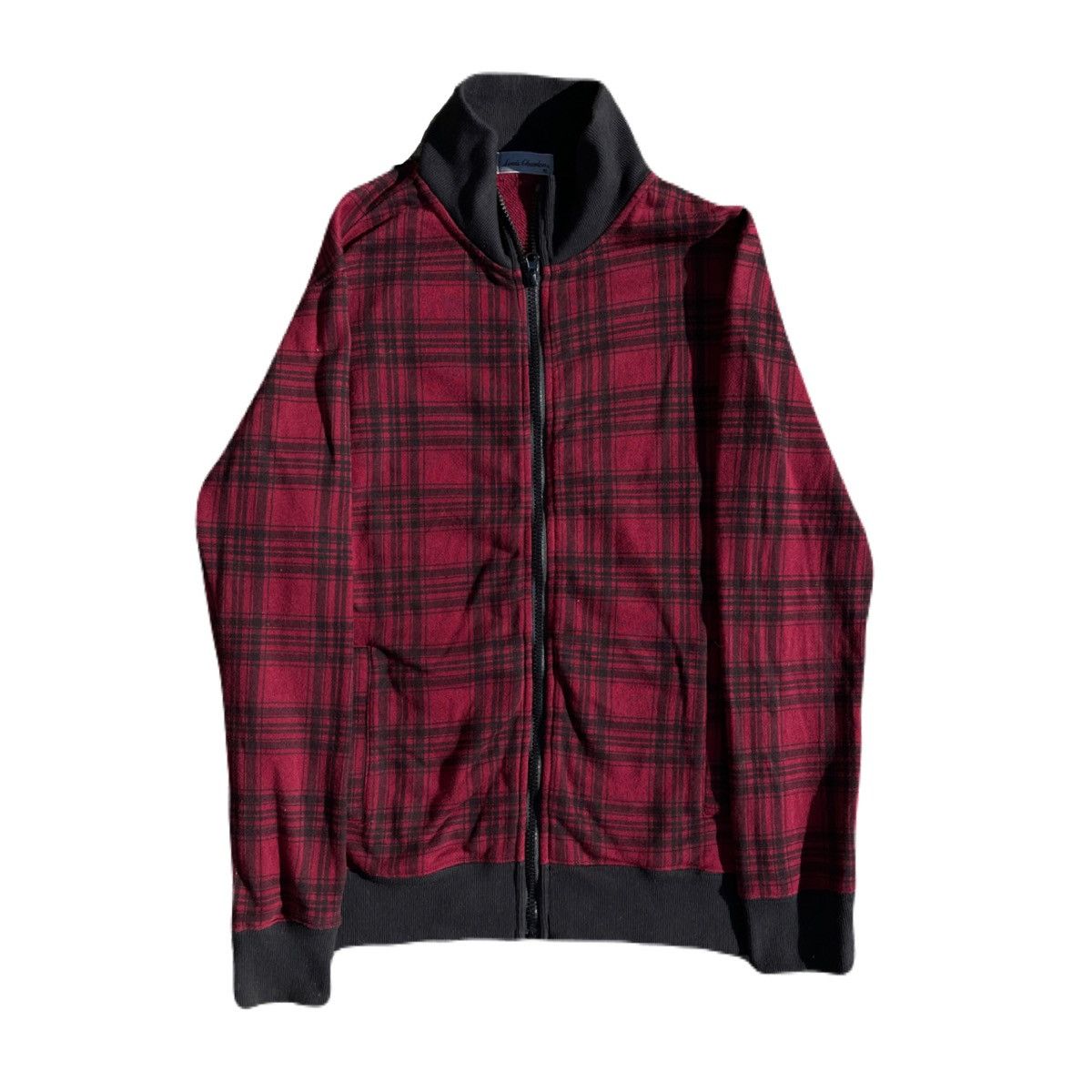 If Six Was Nine 2000s Japanese archive Vkei Slim Plaid Zip-up Jacket Y2K Size US S / EU 44-46 / 1 - 2 Thumbnail