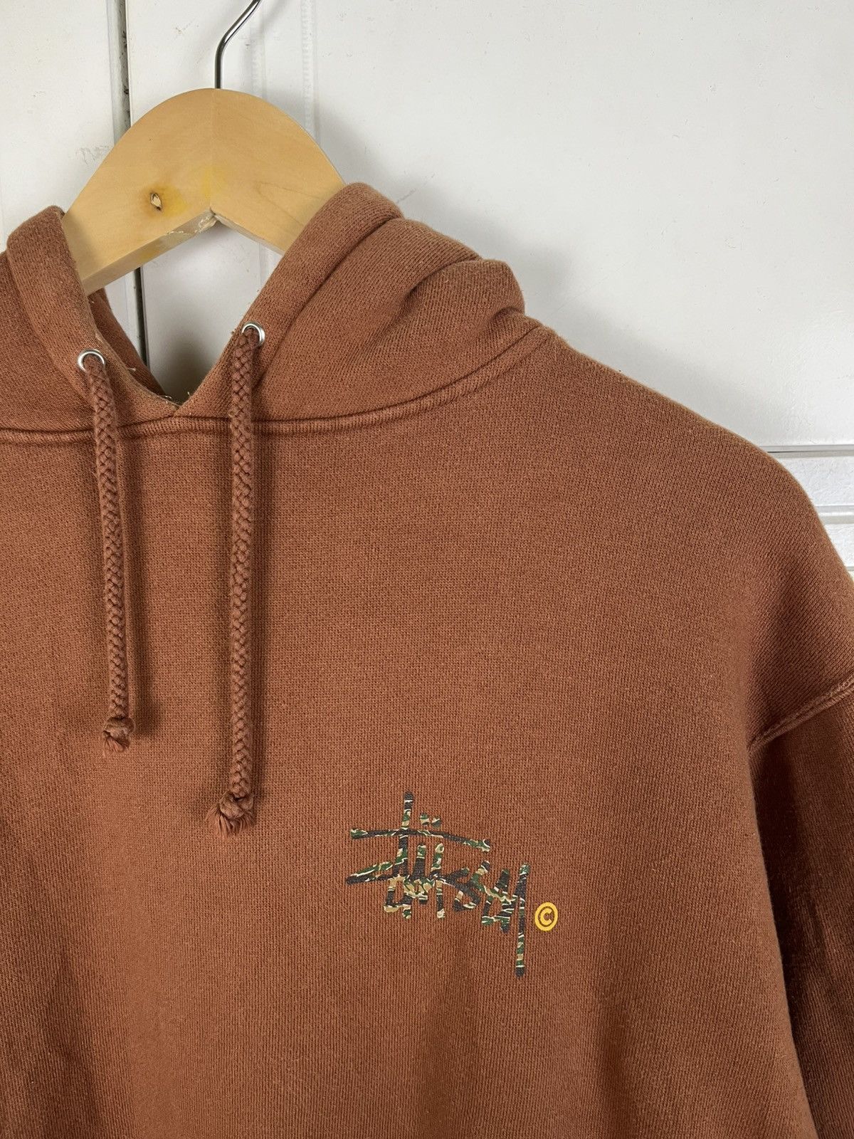 Stussy × Vintage Vintage Stussy Signature Hoodie Pullover Size US XL / EU 56 / 4 - 6 Thumbnail