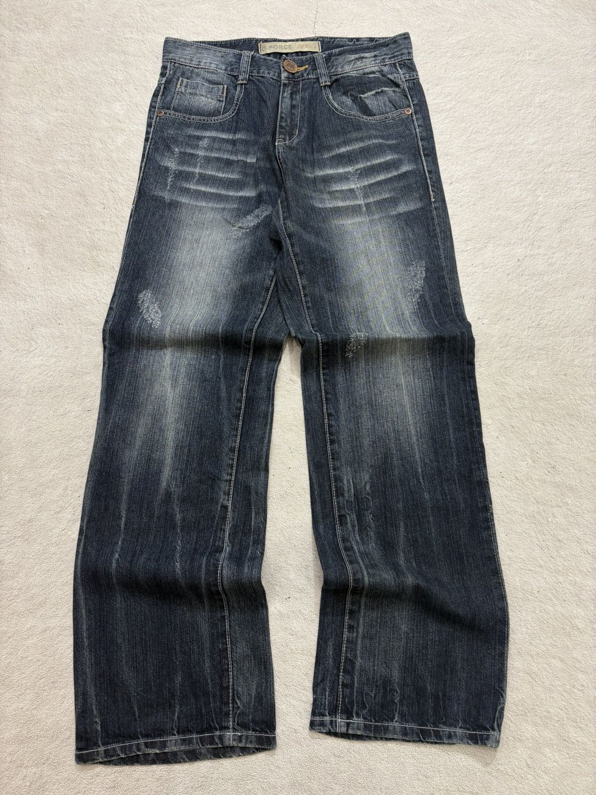 Kapital 2000s G force japan bootcut kapital denim y2k style Size US 31 - 1 Thumbnail