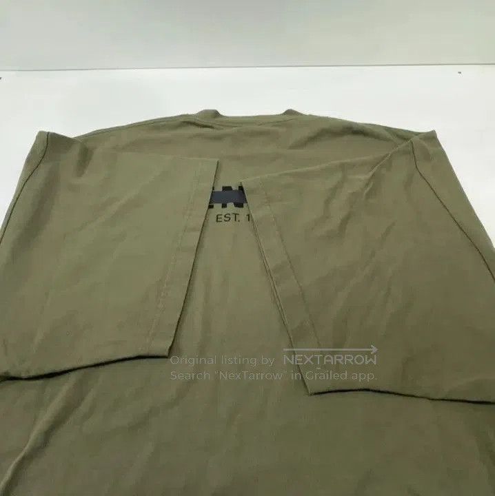 Balenciaga Balenciaga Logo Print Oversized Military Green T. Size US L / EU 52-54 / 3 - 7 Thumbnail
