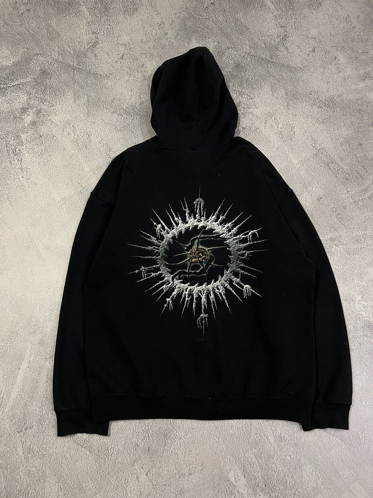 Band Tees Vintage Y2k SUFFOCATION 2008 Death Metal Zip Hoodie 00’s Size US L / EU 52-54 / 3 - 10 Thumbnail