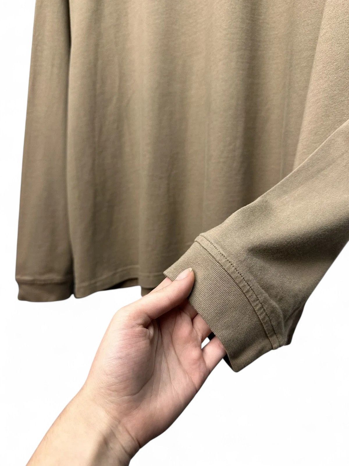 Supreme Minimal Supreme Brown Longsleeve Streetwear Small Logo Size US M / EU 48-50 / 2 - 5 Thumbnail