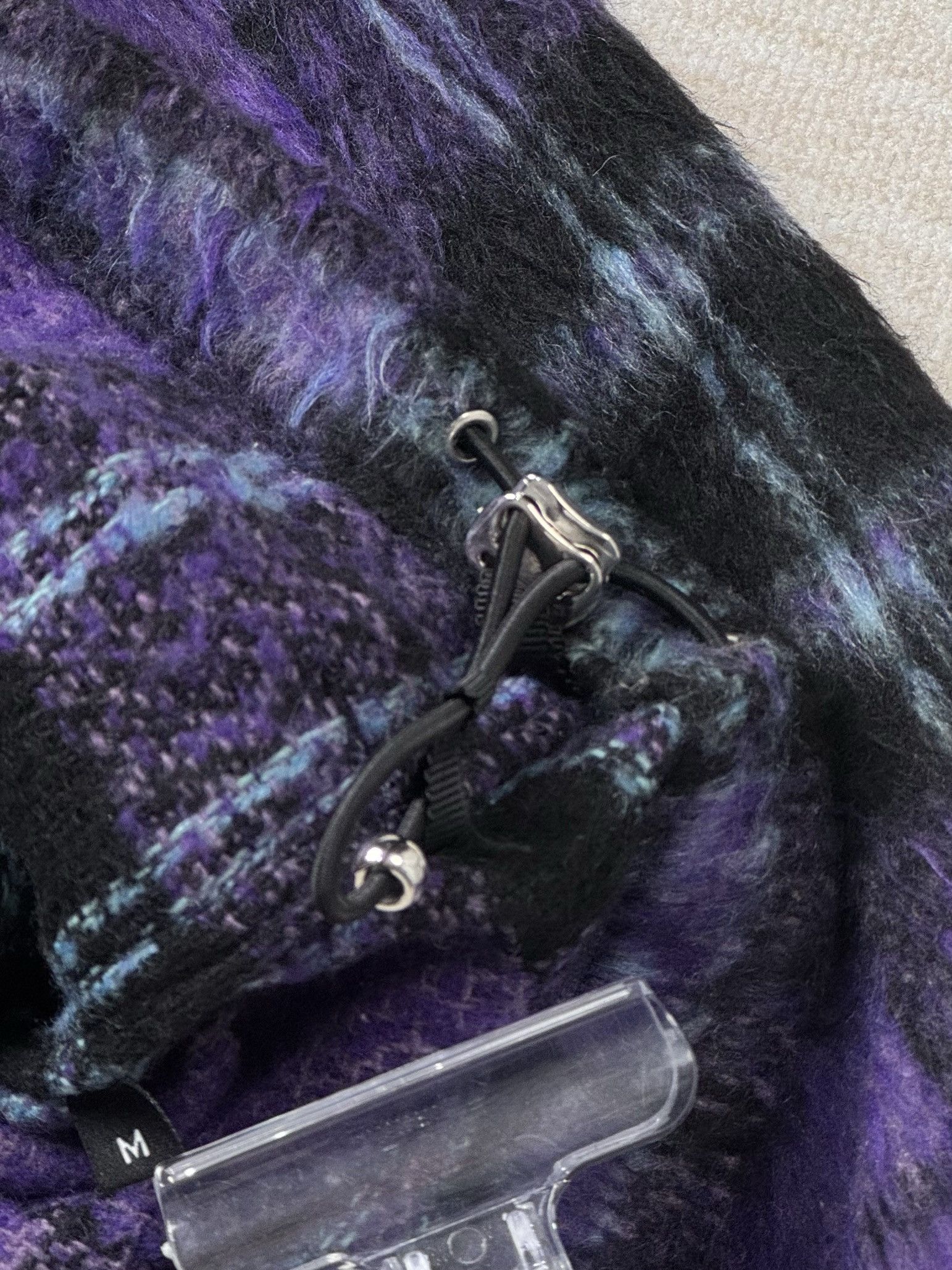 Japanese Brand UNWORN* FUTURE ARCHIVE FURRY HOODED JACKET PURPLE Size US M / EU 48-50 / 2 - 11 Thumbnail