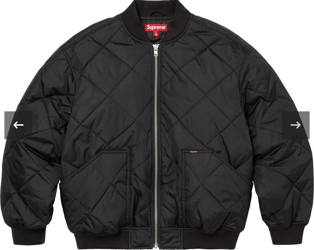 Supreme SUPREME AOI PANDEMIC BUSINESS QUILTED WORK JACKET XL FW24 Size US XL / EU 56 / 4 - 1 Thumbnail