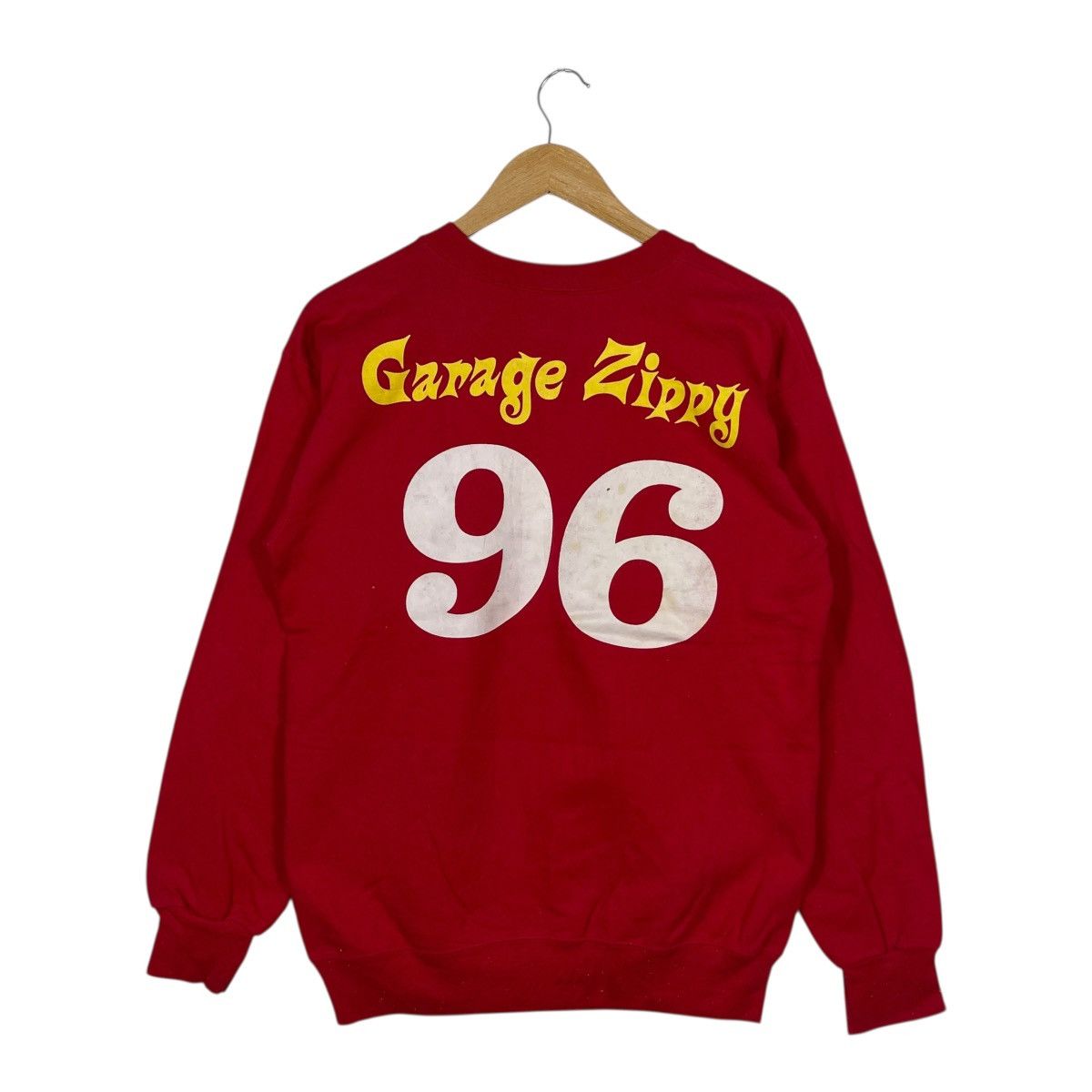 Vintage Vintage Garage Zippy 96 Crewneck Sweatshirt Red Made USA Size US M / EU 48-50 / 2 - 1 Thumbnail