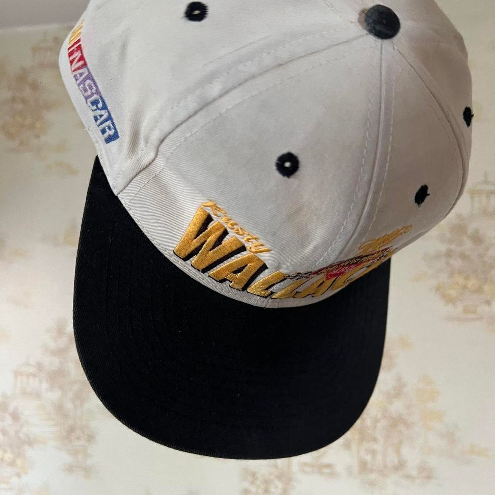 Vintage Vintage 90s Rusty Wallace NASCAR Hat | Miller Genuine Draft Size ONE SIZE - 7 Thumbnail