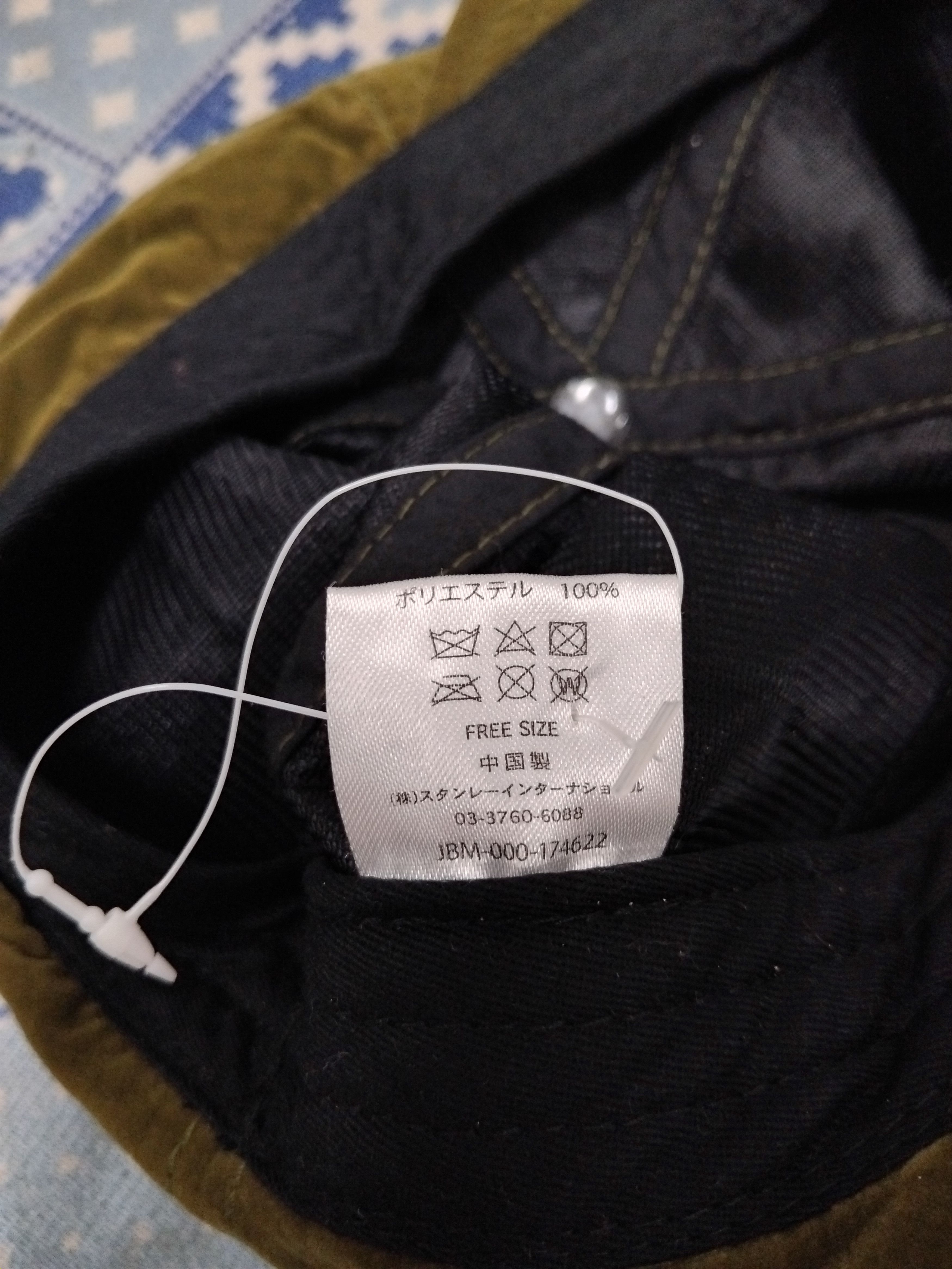 Japanese Brand Inspired velvet Japanese style cap Size ONE SIZE - 2 Thumbnail