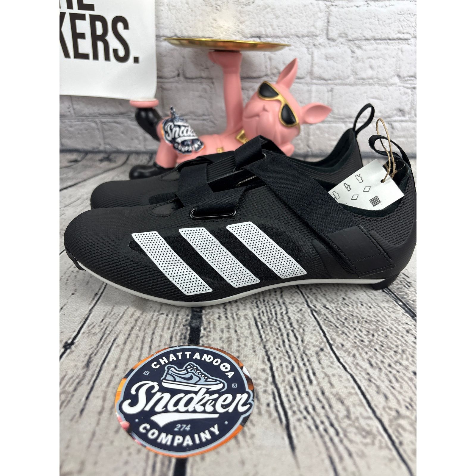 Adidas Adidas Indoor Cycling Shoes Men 8 Black Cycle Spin Class NEW Size US 8 / EU 41 - 3 Thumbnail