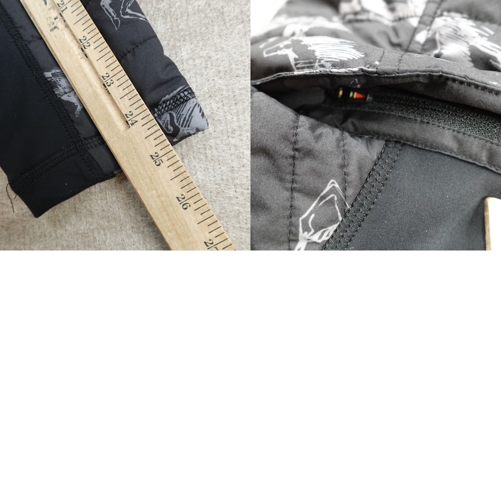 Vintage Kerrits Womens Jacket M Gray Black Full Zip Hooded Removable Hood Softshell Activewear Running Riding Removable Hooded Size M / US 6-8 / IT 42-44 - 8 Thumbnail