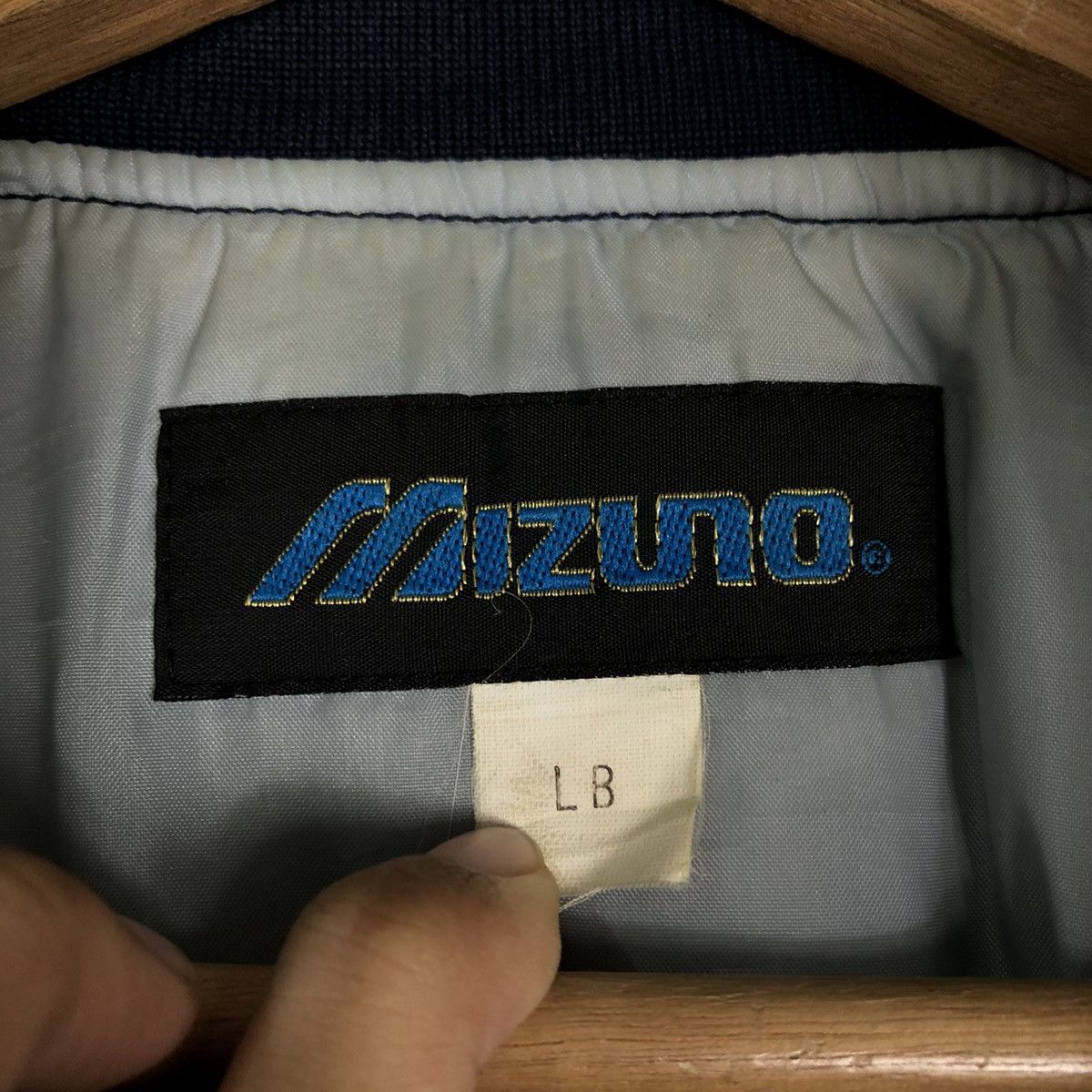 Japanese Brand 🔥Vintge Satin Bomber Jacket Sukajan Design Mizuno Japan Size US L / EU 52-54 / 3 - 18 Thumbnail