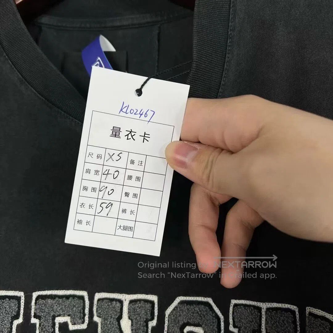 Givenchy Givenchy New Arrival Flocked Letter Washed Short Sleeve T- Size XS / US 0-2 / IT 36-38 - 6 Thumbnail