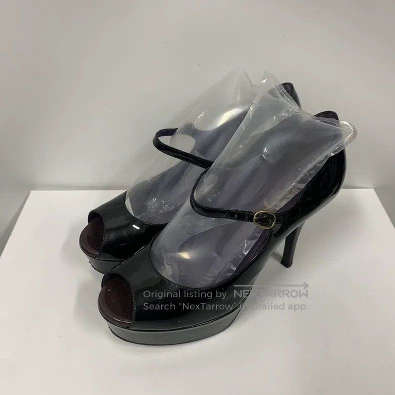 Saint Laurent Paris Saint Laurent Paris Black High Heels Size US 4.5 / IT 34.5 - 1 Thumbnail