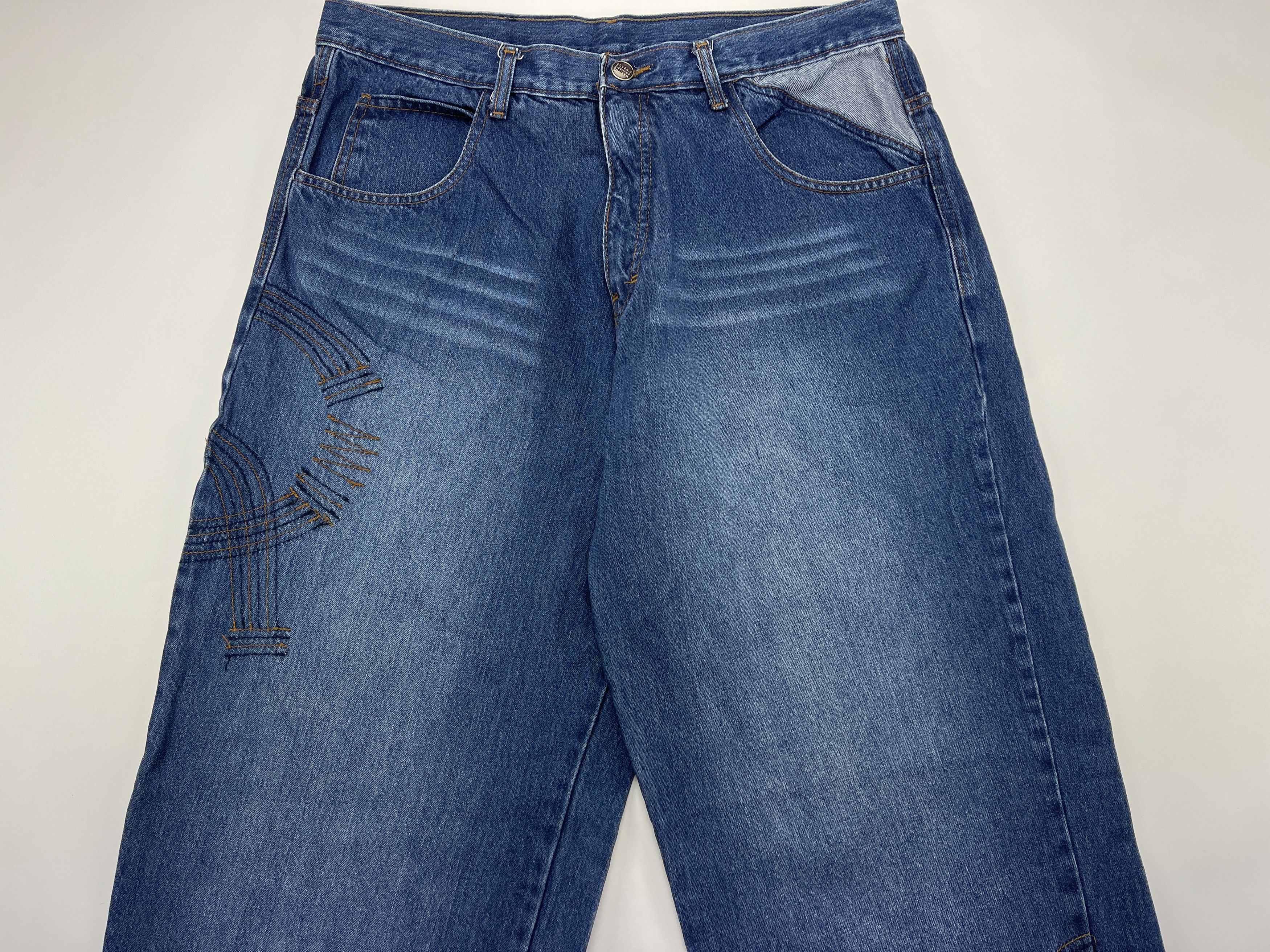 Marithe + Francois Girbaud Marithe Francois Girbaud jeans, vintage baggy 90s hip hop 36 Size US 36 / EU 52 - 8 Thumbnail
