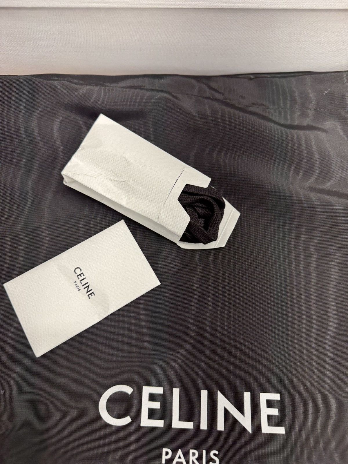 Celine Celine Bulky Lace-Up Boots In Canvas & Shiny Bull Black Size US 9 / EU 42 - 6 Thumbnail