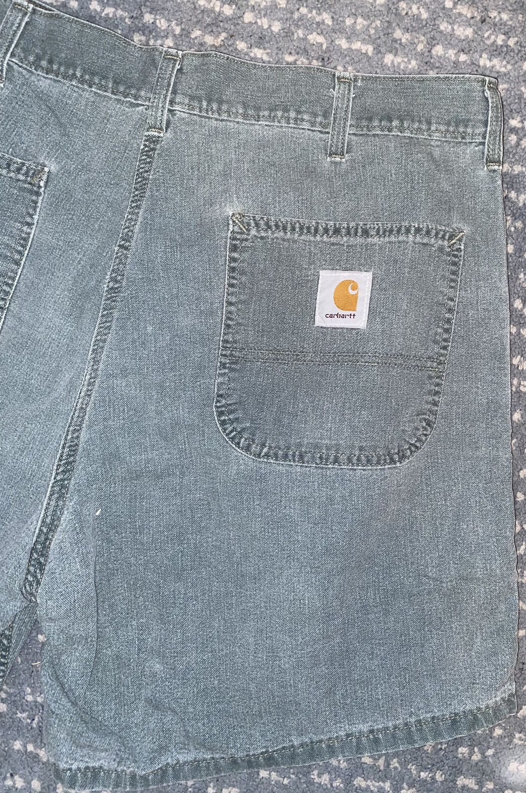 Carhartt Carhartt - Shorts - Green - Size 38 - Very Good Condition Size 28" / US 6 / IT 42 - 5 Thumbnail