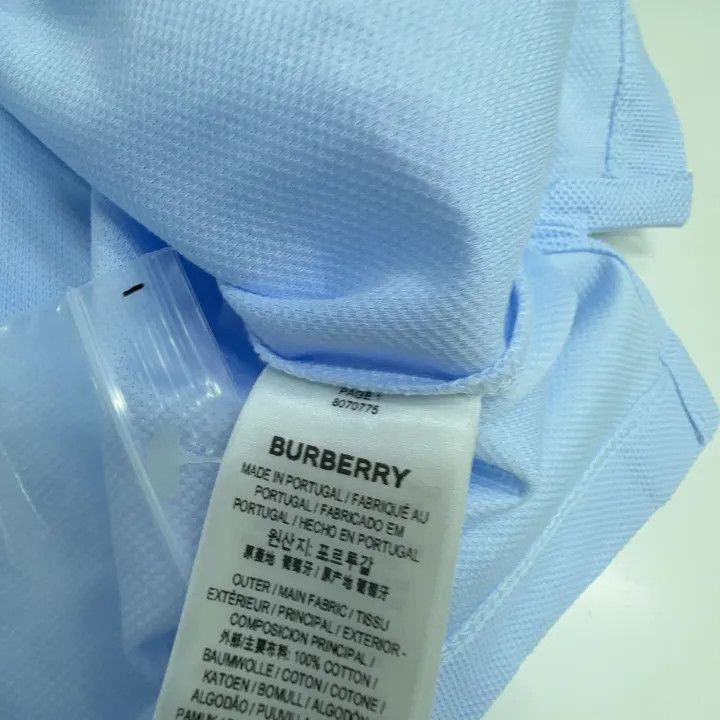 Burberry Burberry Burberry SS23 Color-Block Polo Shirt for Men-2507 Size US XL / EU 56 / 4 - 4 Thumbnail