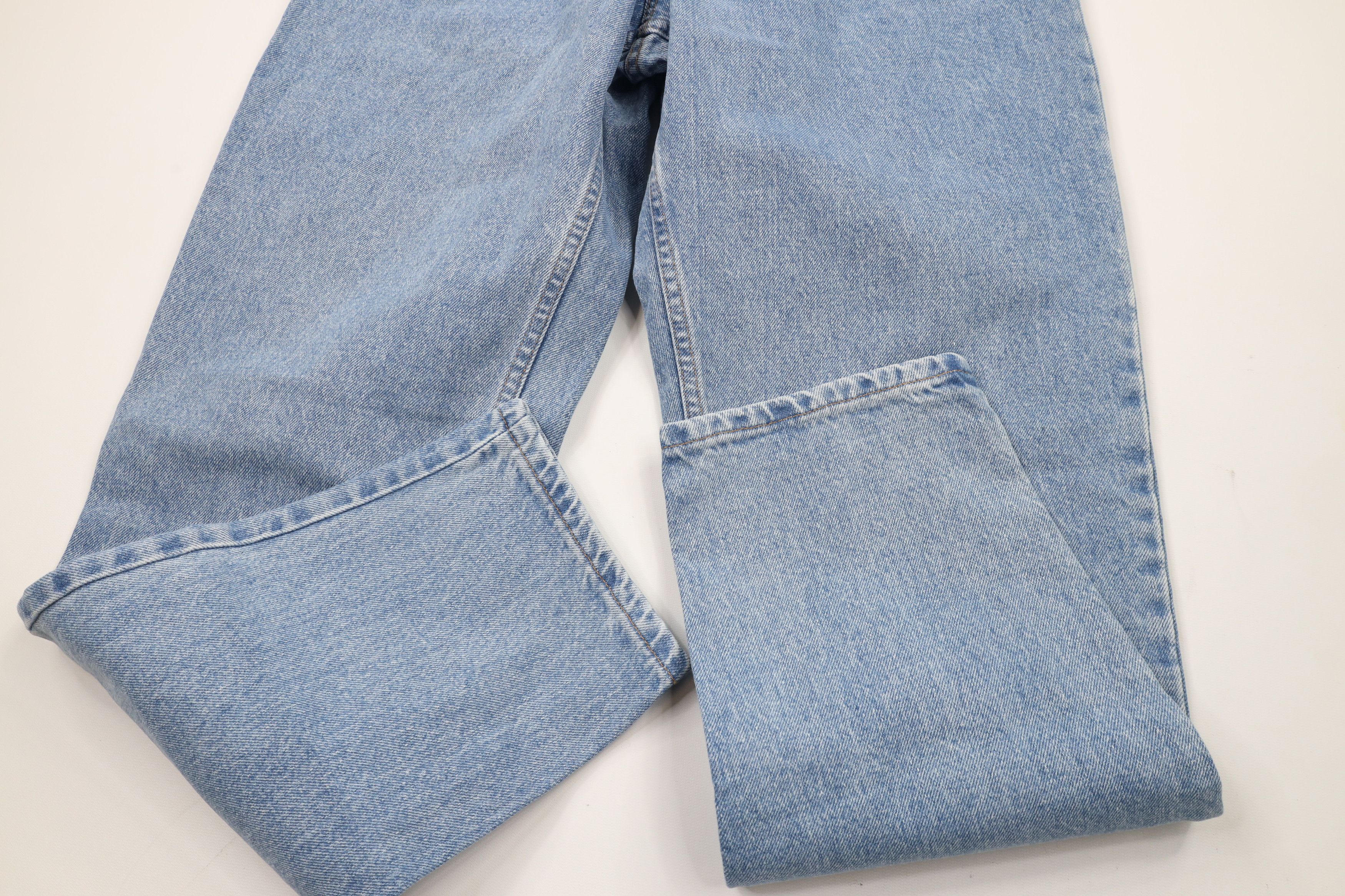 Eddie Bauer × Vintage Vintage 90s Eddie Bauer Tapered Leg Denim Jeans Blue Cotton Size US 30 / EU 46 - 5 Thumbnail