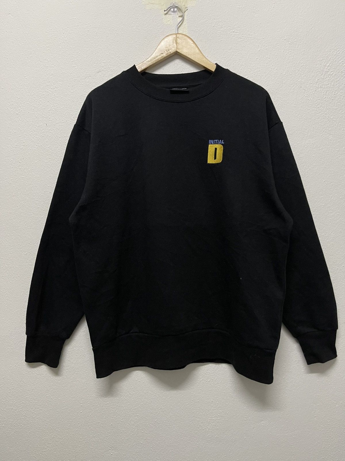 Anime × Japanese Brand × Vintage 2000s INTIAL D SHUICHI SHIGENO CREWNECK RARE Size US L / EU 52-54 / 3 - 2 Thumbnail