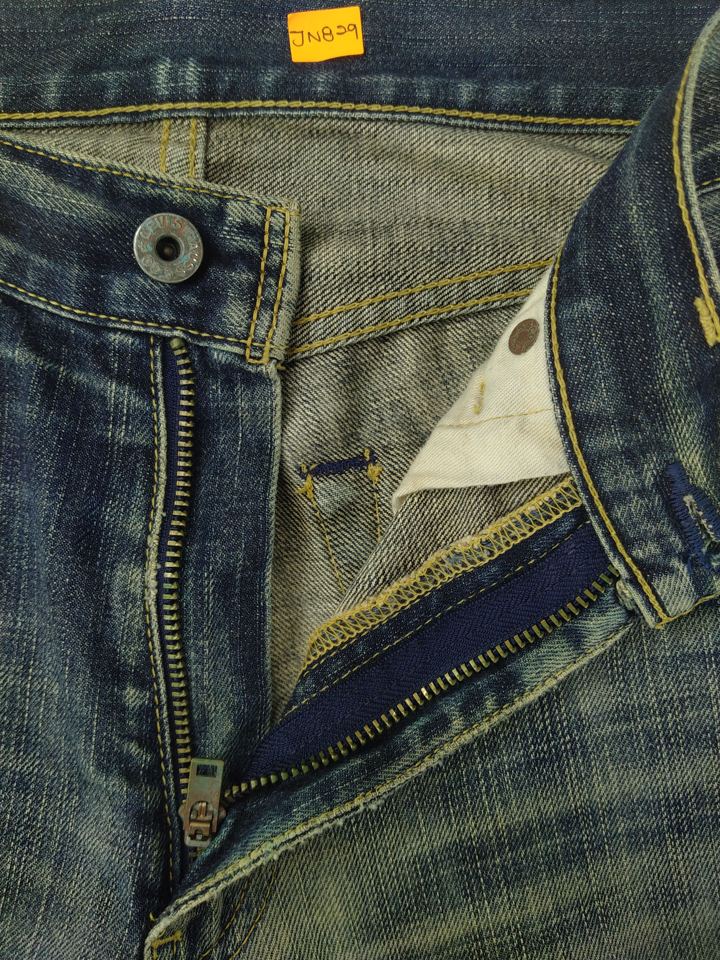 Levi's Dirty Blue Vintage Levi's 502 Distressed Denim 32x32 JN829 Size US 32 / EU 48 - 6 Thumbnail