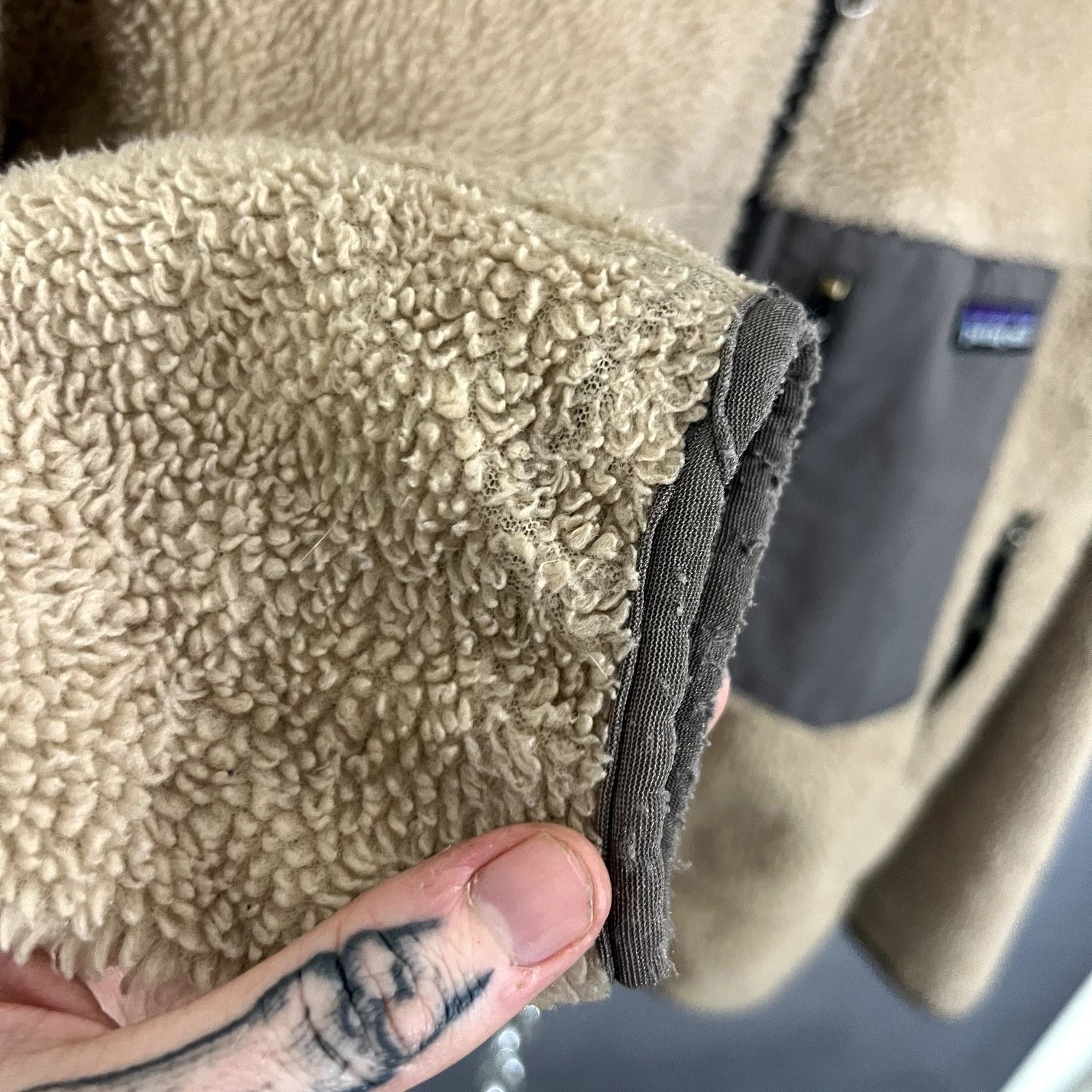 Patagonia Vintage Patagonia Retro X Deep Pile Teakwood Brown 90s USA Size US XS / EU 42 / 0 - 5 Thumbnail
