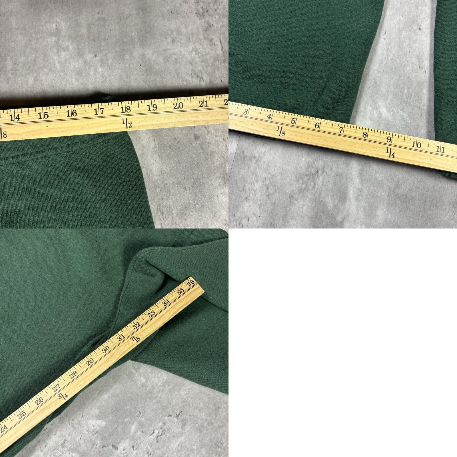 Russell Athletic VINTAGE Russell Athletic Sweatpants Mens M Green 80s 90s Straight Open Leg Elastic Waist Size US 31 - 8 Thumbnail