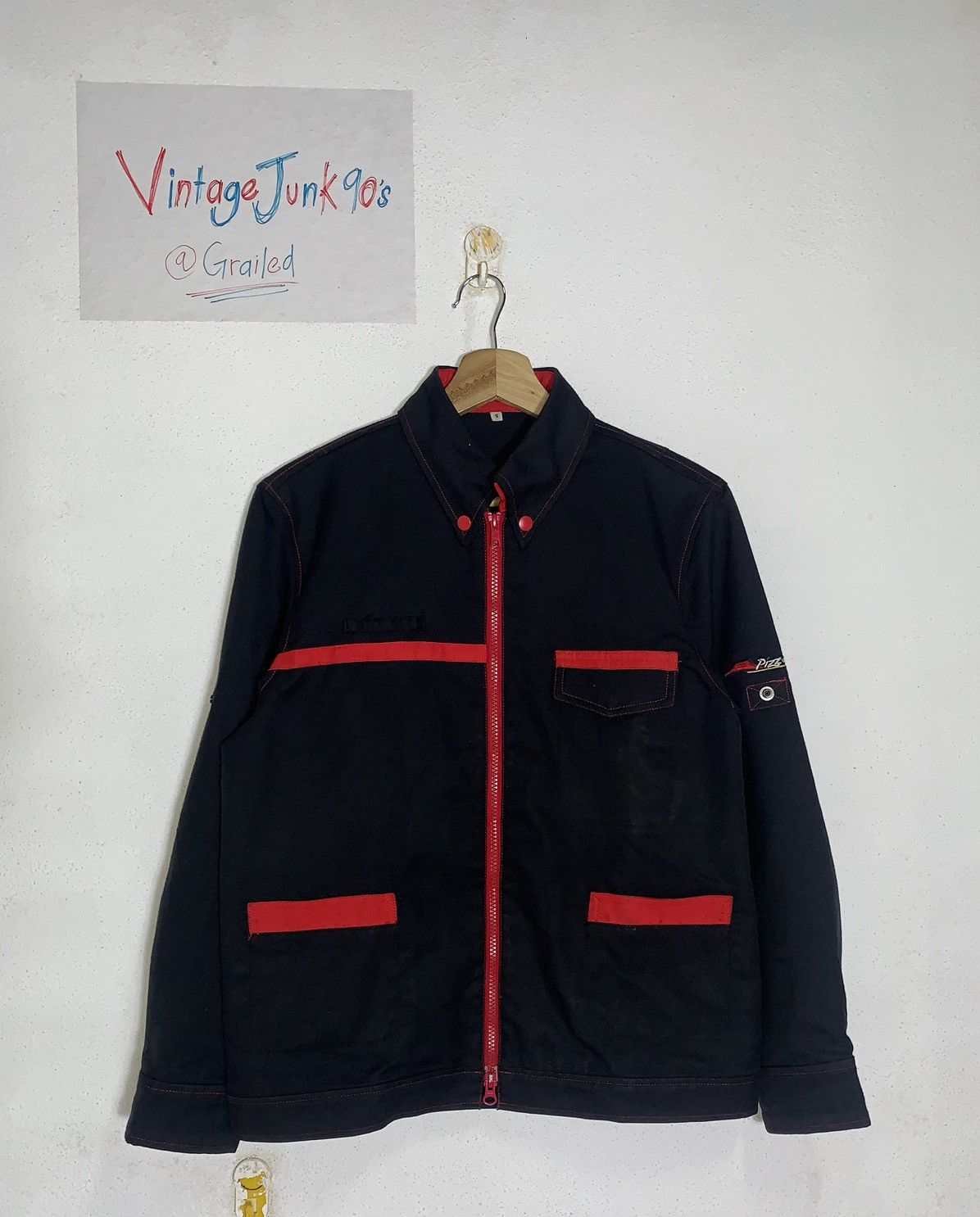 Vintage Vintage PIZZA HUT Zipper jacket Size US S / EU 44-46 / 1 - 1 Thumbnail